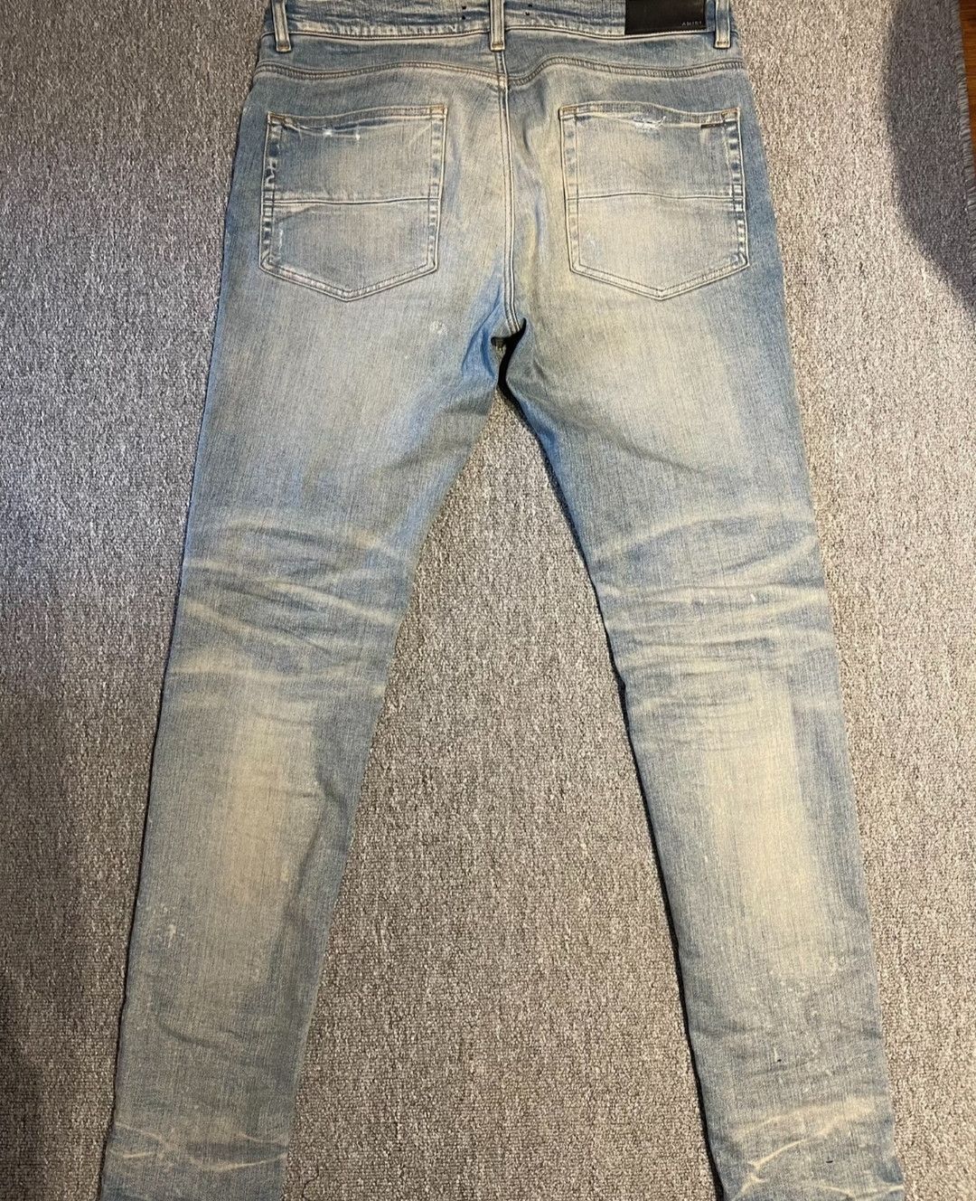 Amiri AMIRI Leopard DMGD Jean Size US 34 / EU 50 - 8 Thumbnail