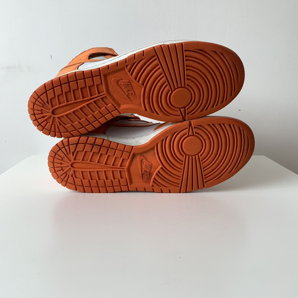 Nike 2011 Nike Dunk High Ostrich Pack Mandarin Orange Size US 12 / EU 45 - 11 Thumbnail