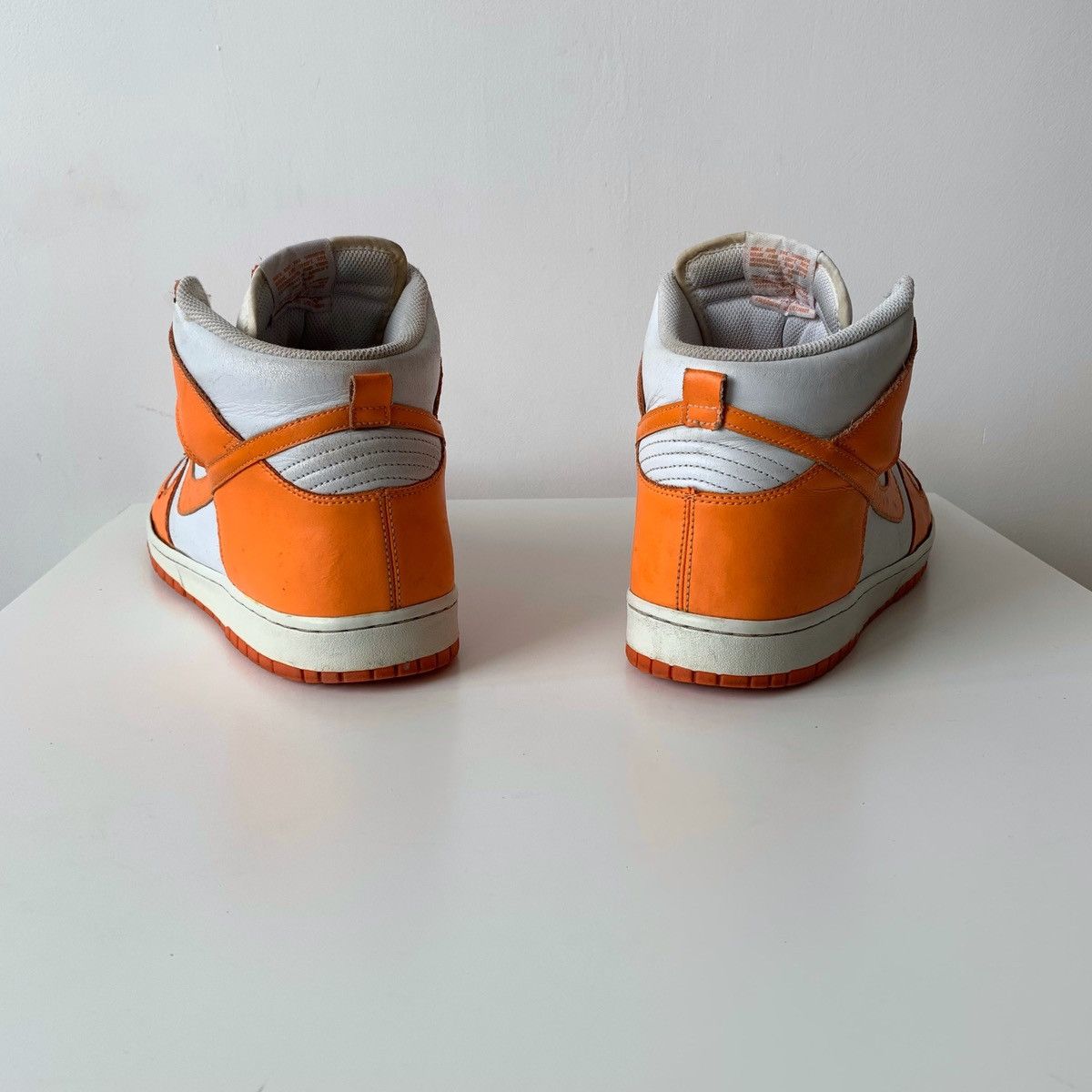 Nike 2011 Nike Dunk High Ostrich Pack Mandarin Orange Size US 12 / EU 45 - 8 Thumbnail