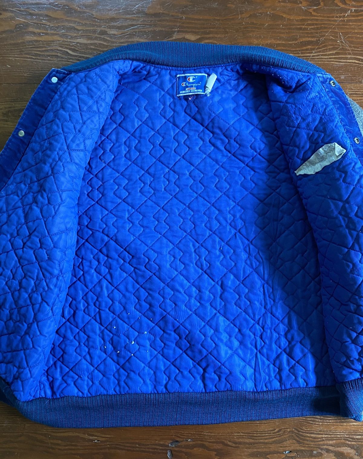 Champion Vintage 80’s Champion Corduroy Varsity Bomber Jacket Size US L / EU 52-54 / 3 - 10 Thumbnail