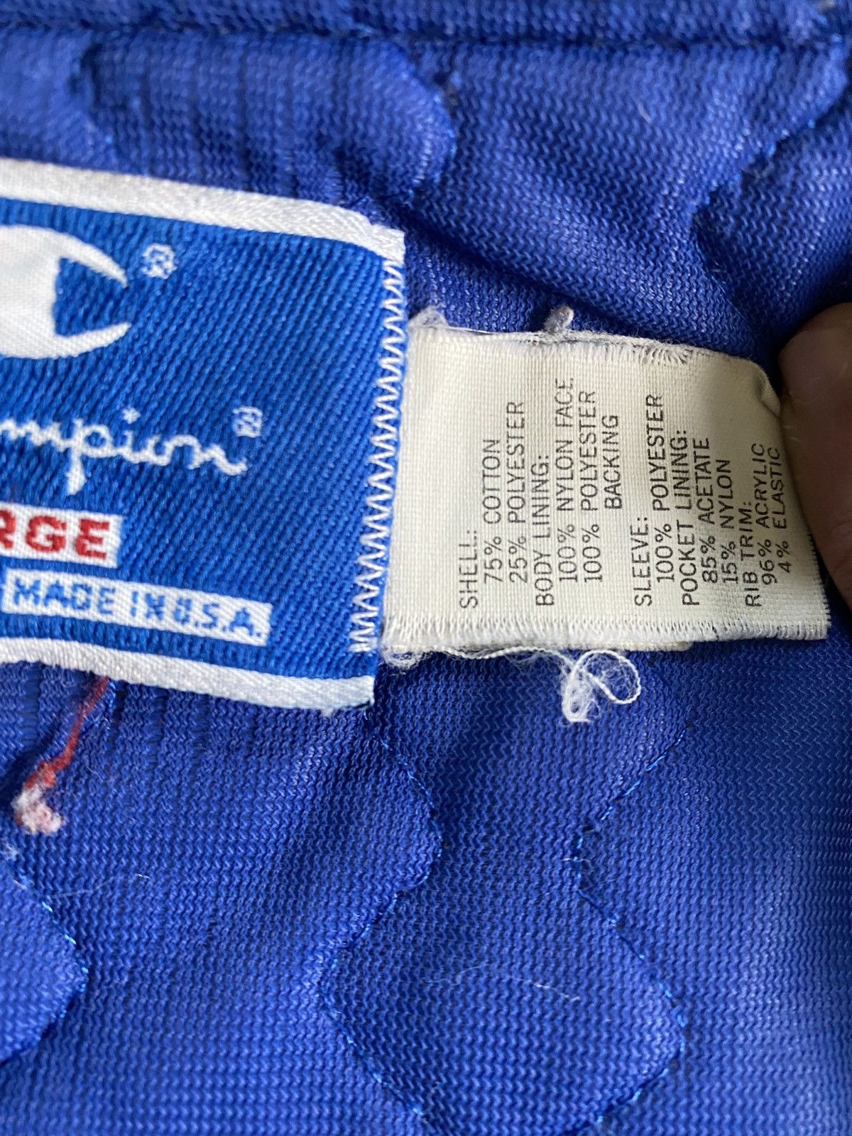 Champion Vintage 80’s Champion Corduroy Varsity Bomber Jacket Size US L / EU 52-54 / 3 - 13 Thumbnail