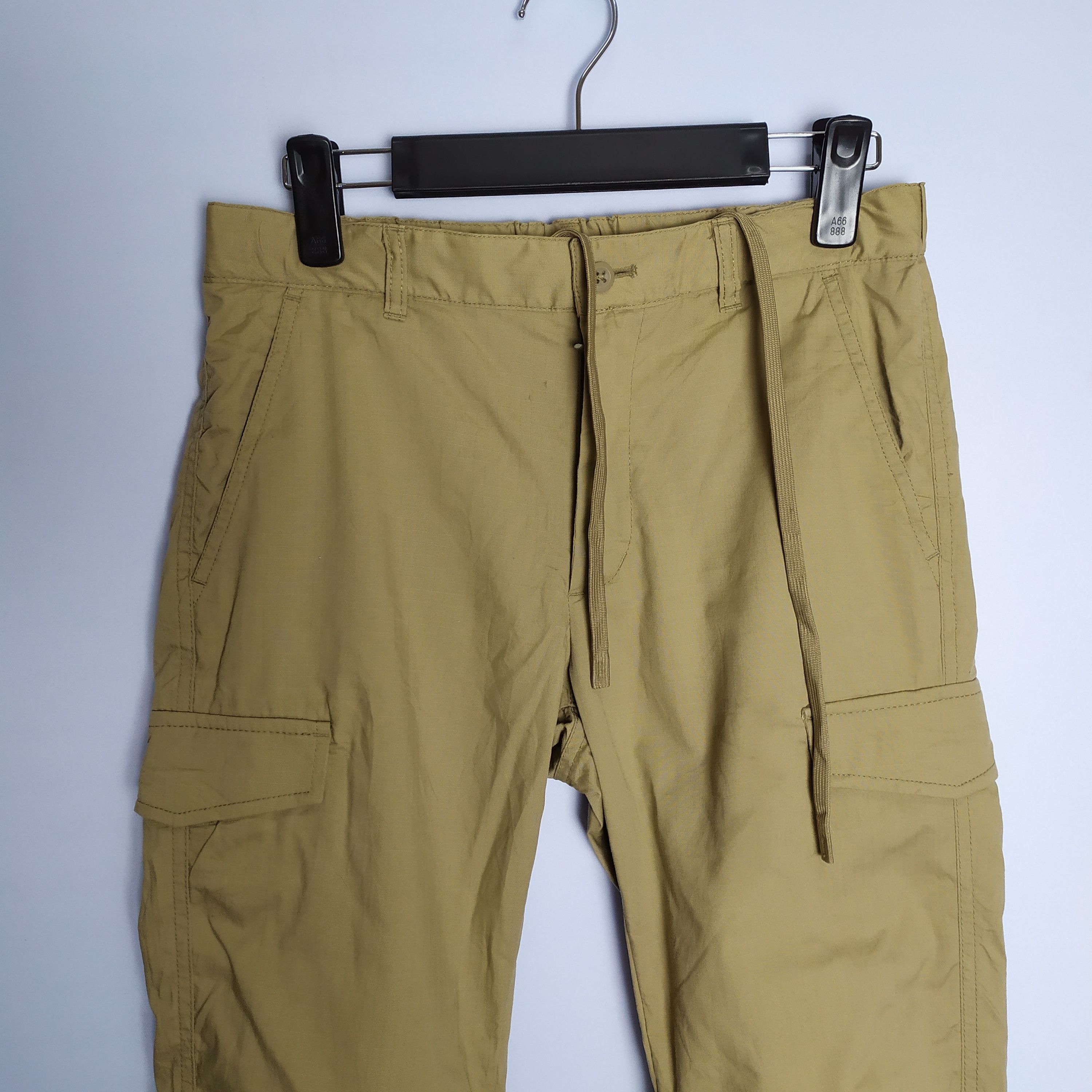 Japanese Brand JAPANESE BRAND CARGO PANTS DRAWSTRING WAIST Size US 26 / EU 42 - 3 Thumbnail