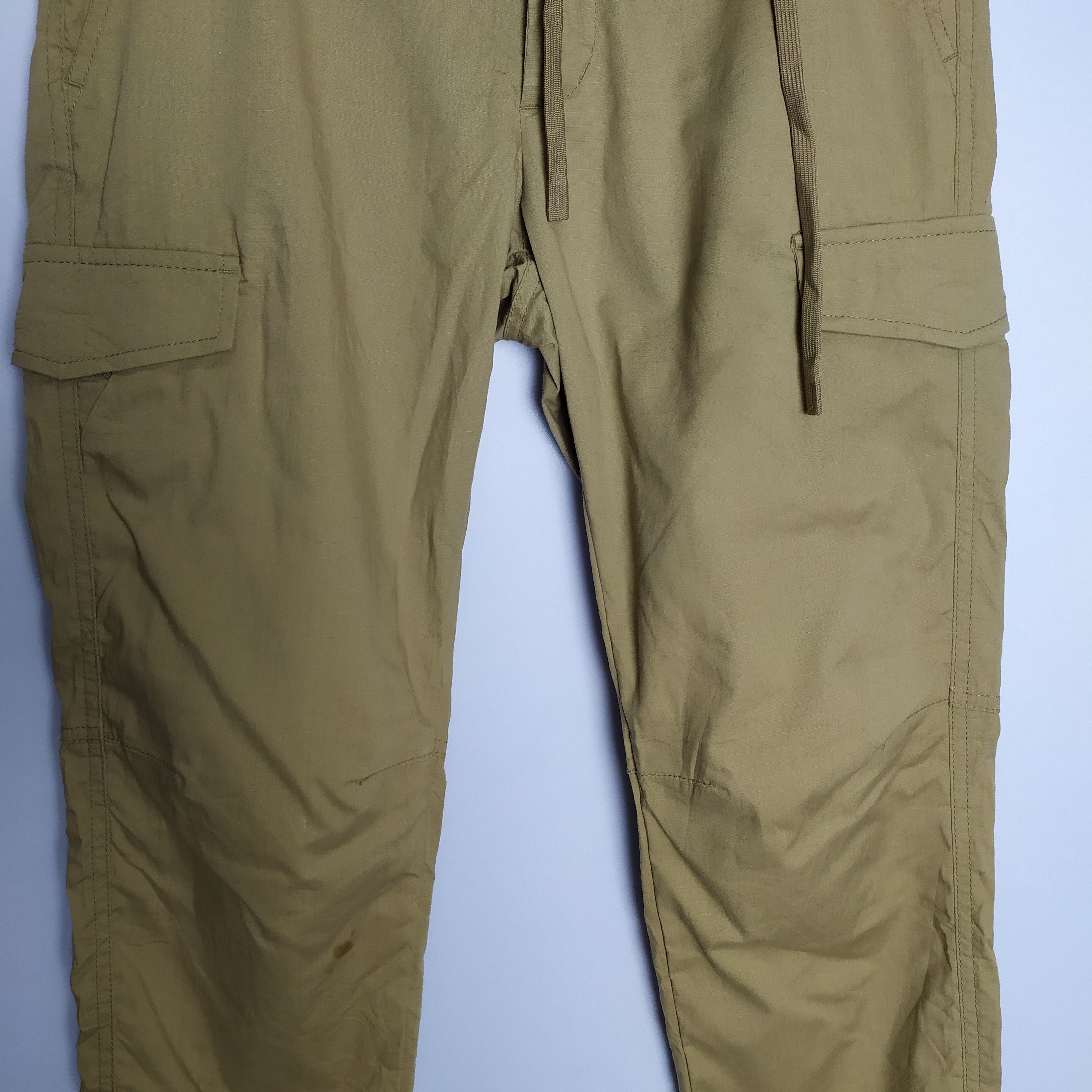 Japanese Brand JAPANESE BRAND CARGO PANTS DRAWSTRING WAIST Size US 26 / EU 42 - 5 Thumbnail