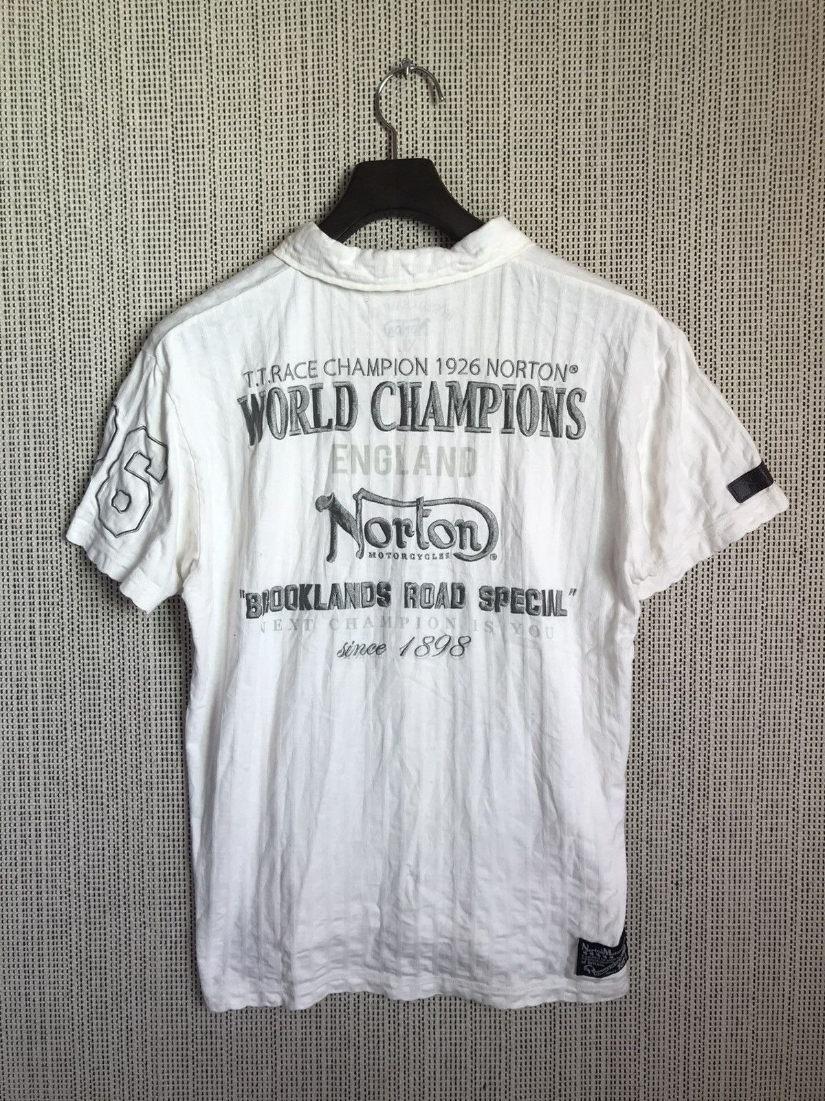 Norton ‼️WORLD CHAMPIONS NORTON MOTORCYCLES POLO SHIRT‼️ Size US XL / EU 56 / 4 - 1 Thumbnail