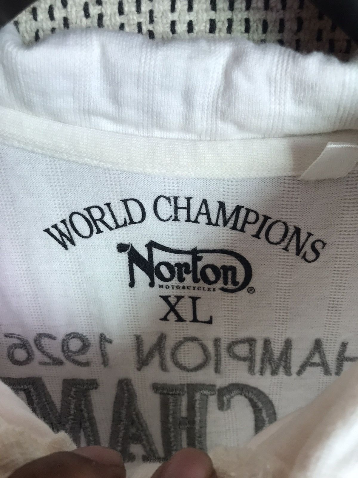 Norton ‼️WORLD CHAMPIONS NORTON MOTORCYCLES POLO SHIRT‼️ Size US XL / EU 56 / 4 - 5 Thumbnail