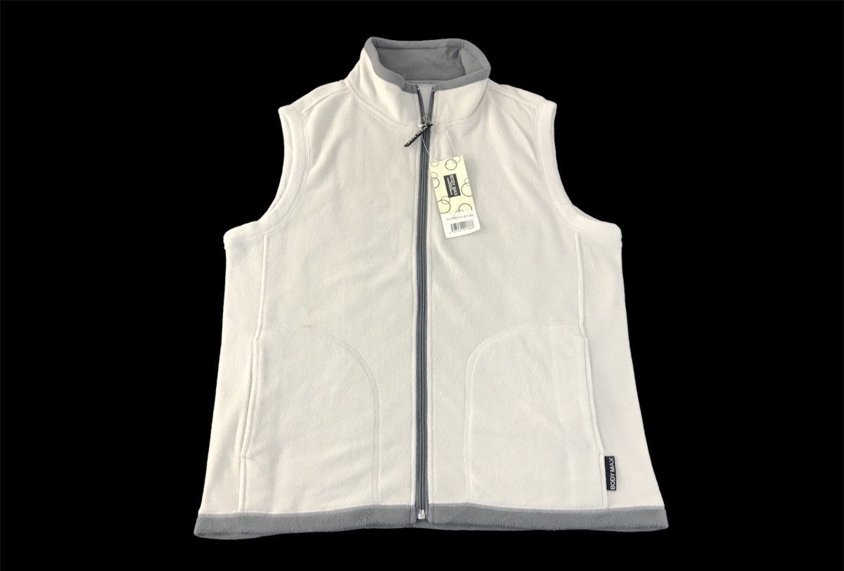 Body Max By Kansai Yamamoto Fleece Insulated Wool Vest