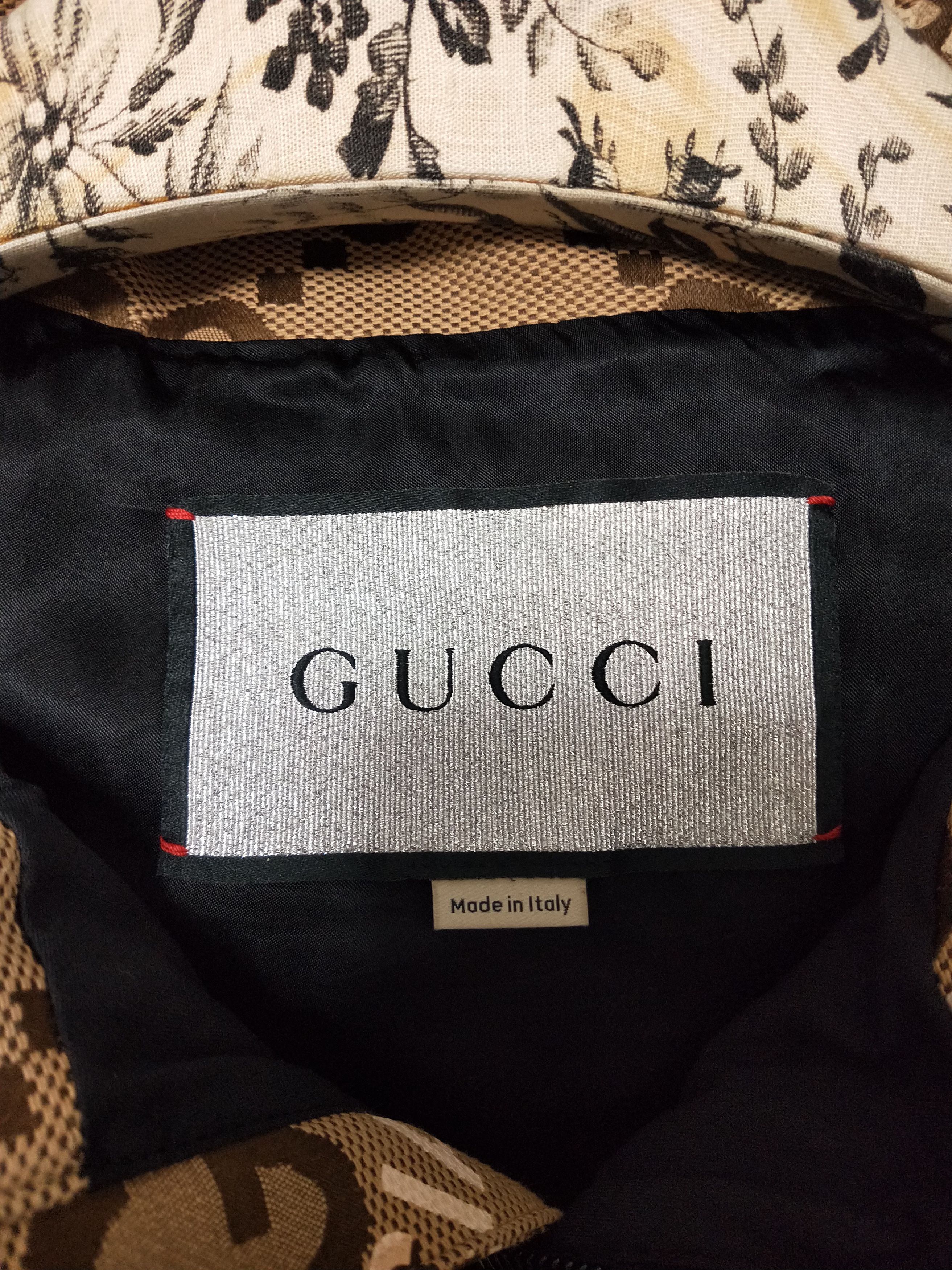 Balenciaga × Gucci 'Hacker Project' GG Jumbo Jacket Size US L / EU 52-54 / 3 - 4 Thumbnail