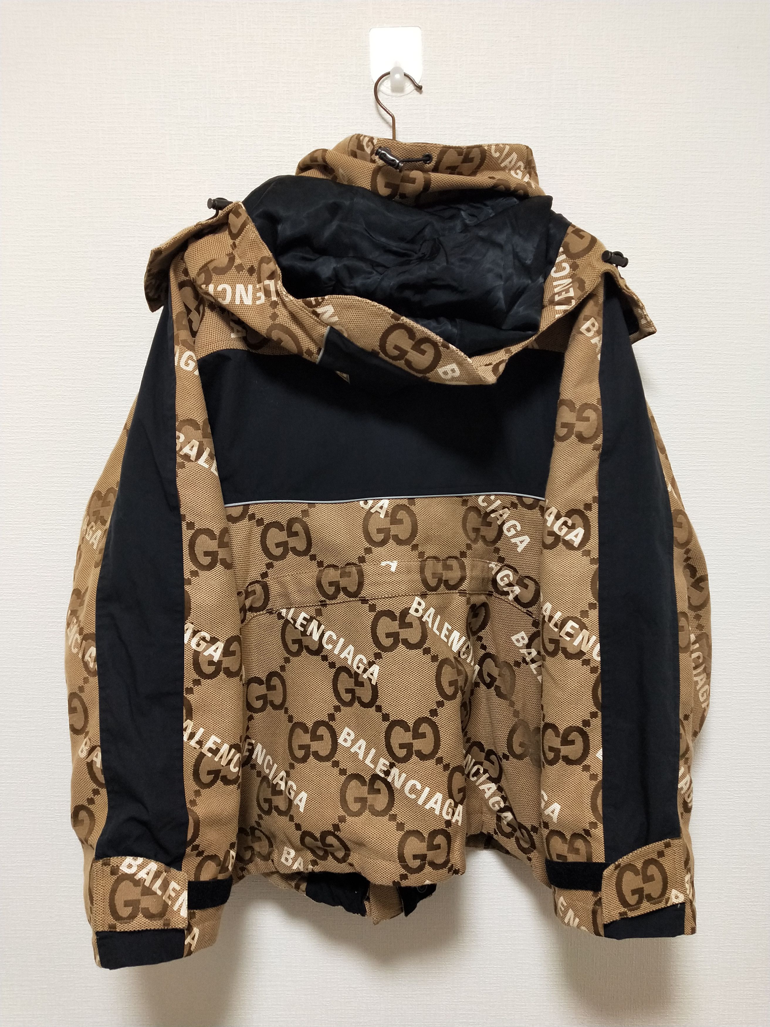Balenciaga × Gucci 'Hacker Project' GG Jumbo Jacket Size US L / EU 52-54 / 3 - 2 Thumbnail
