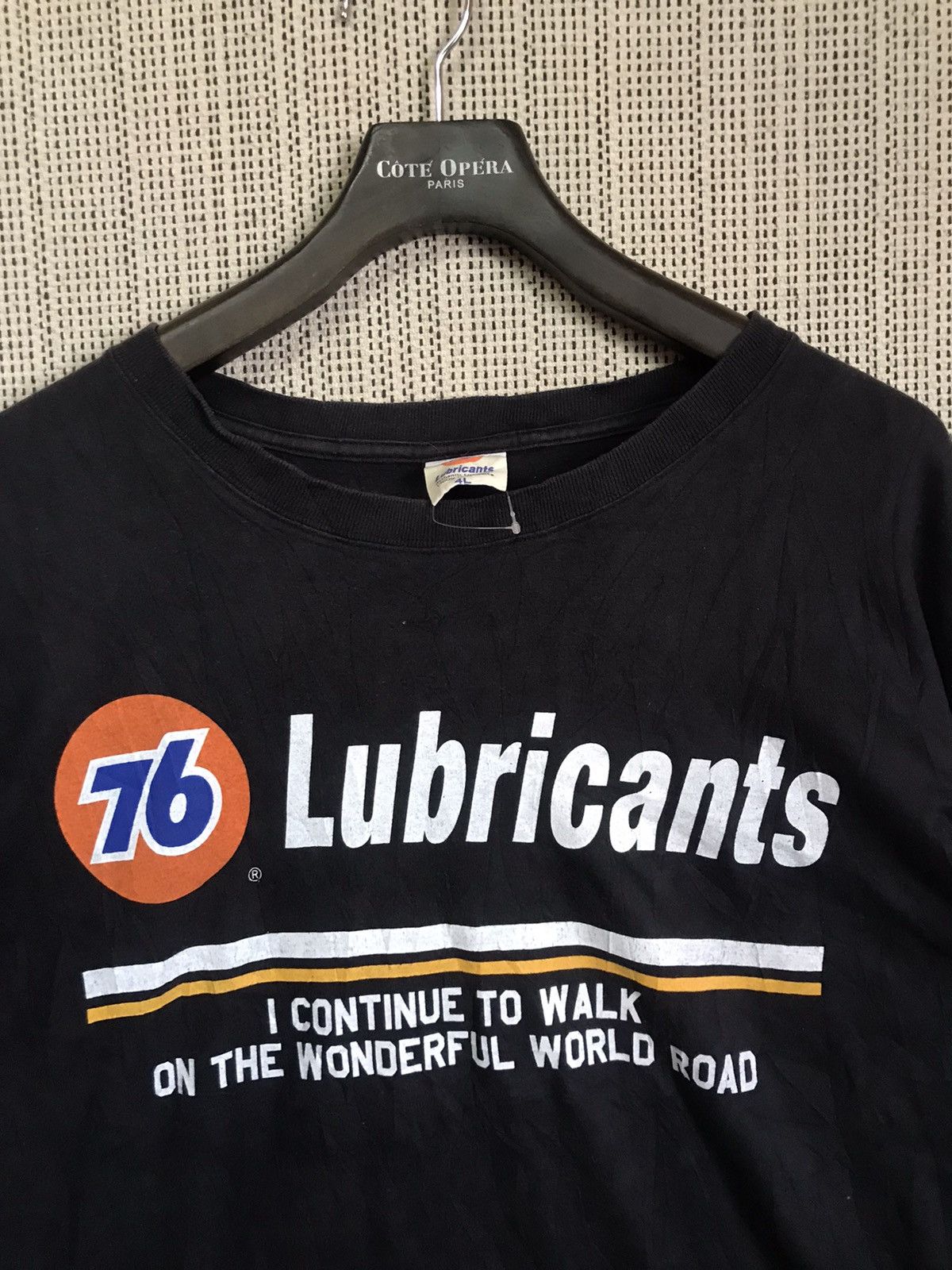 Gear for Sports 🔥SIZE 4L🔥VTG 76 LUBRICANTS SPELLOUT NICE DESIGN Size US XXL / EU 58 / 5 - 4 Thumbnail