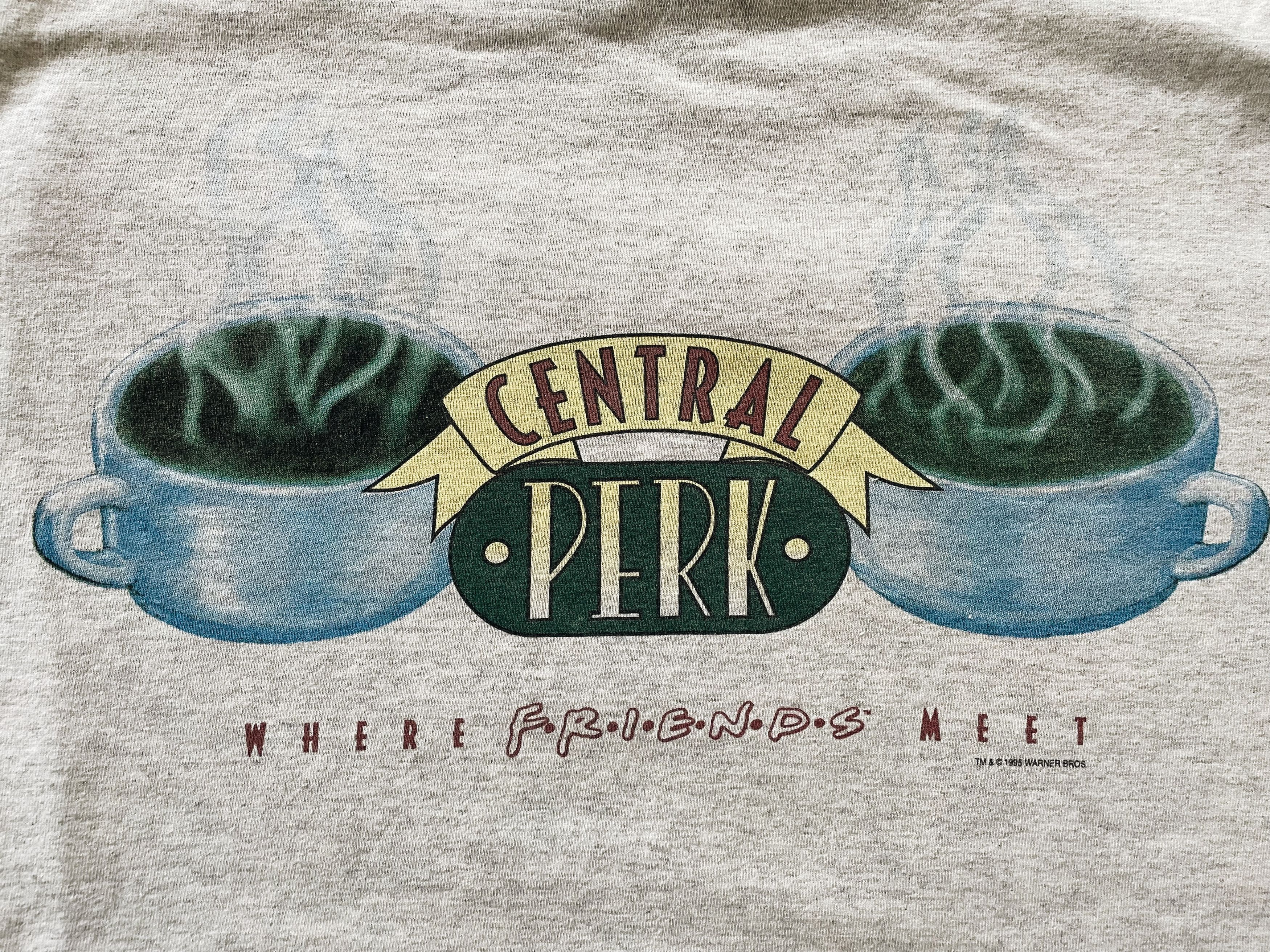 Vintage × Warner Bros Vintage 1995 Friends Central Perk Warner Bros Studio Tee Size US L / EU 52-54 / 3 - 3 Thumbnail