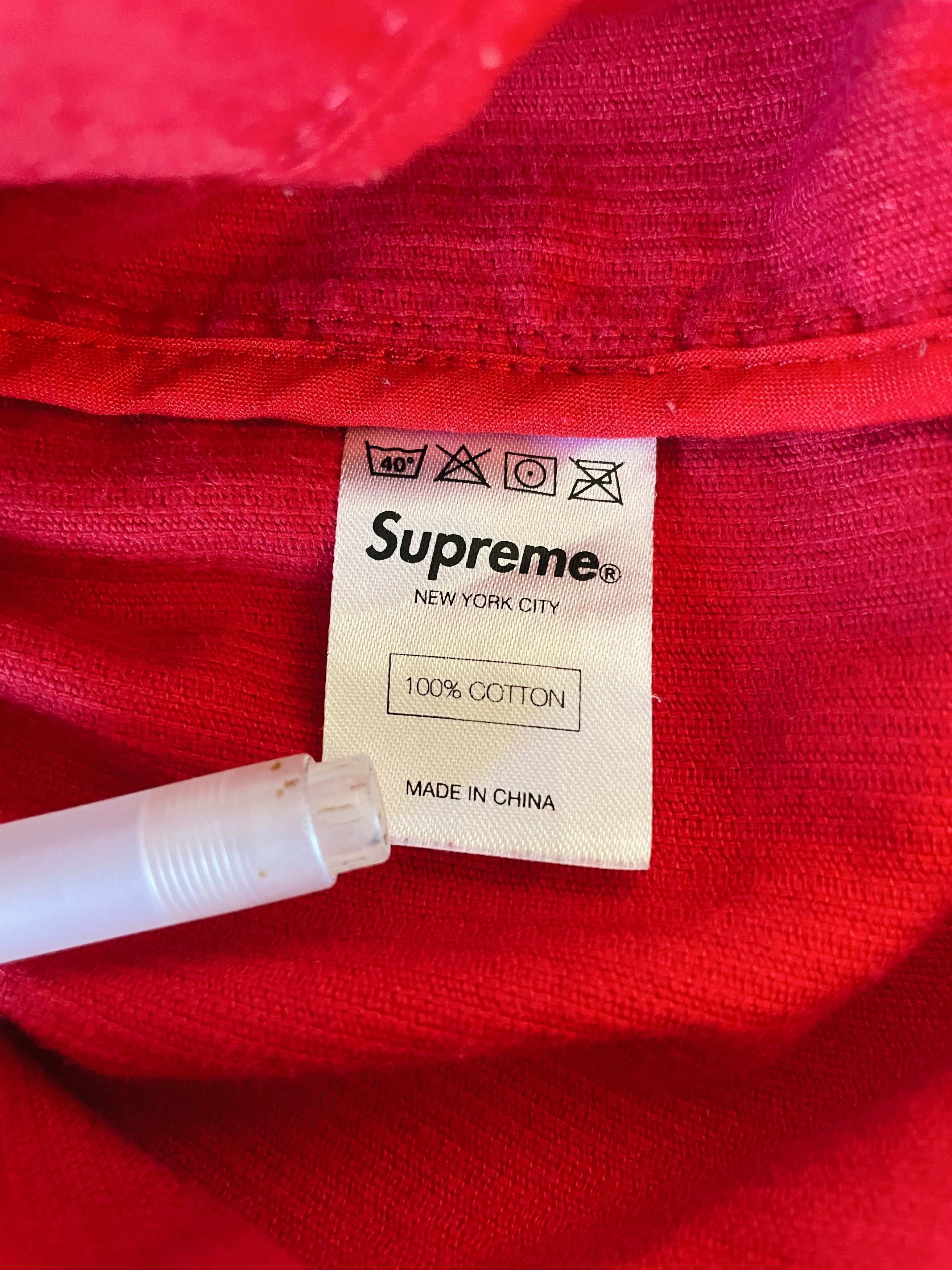 Supreme Supreme Corduroy Pullover Red Size US S / EU 44-46 / 1 - 4 Thumbnail