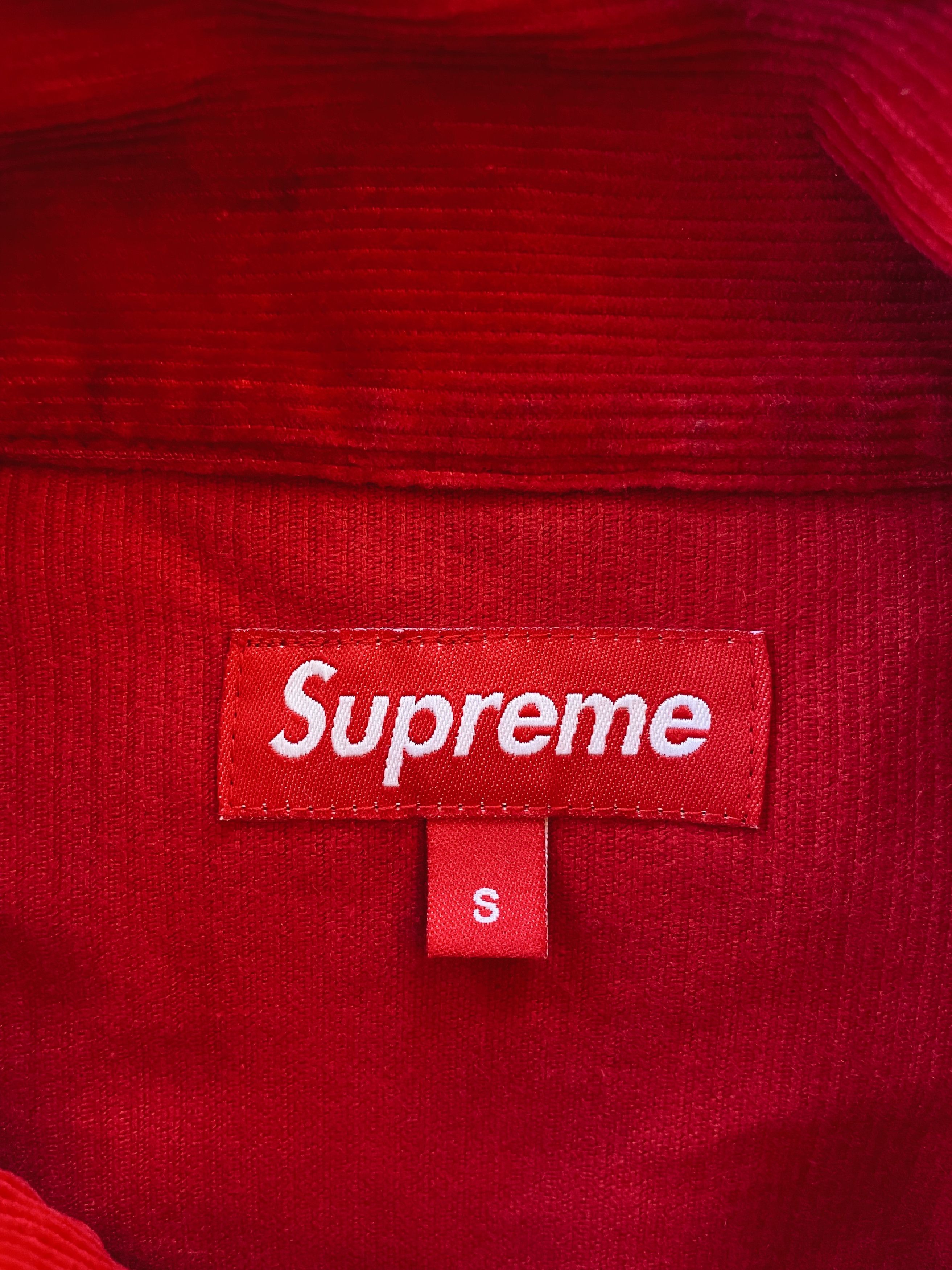 Supreme Supreme Corduroy Pullover Red Size US S / EU 44-46 / 1 - 3 Thumbnail