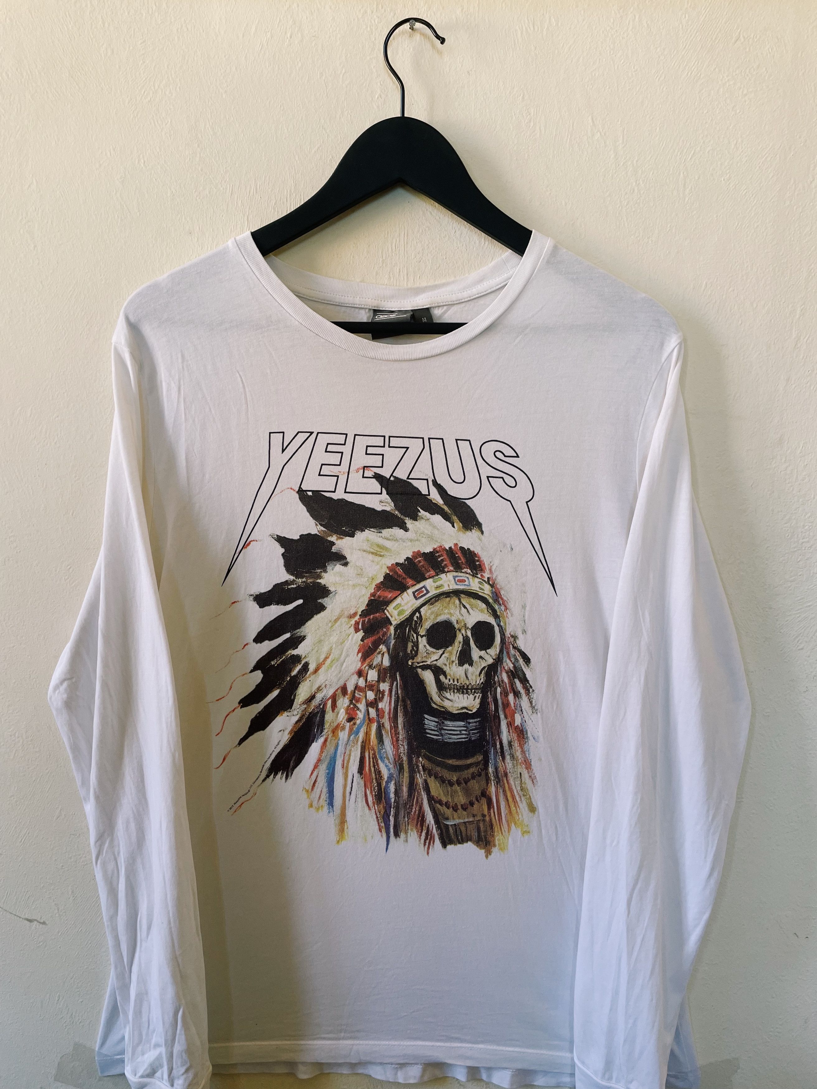 Kanye West Kanye West X Asos Yeezus US Tour Longsleeve White | Grailed