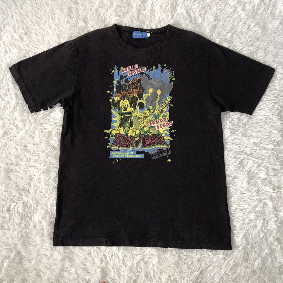 Cartoon Network Tower of Terror Tokyo Disney Sea tshirt Size US M / EU 48-50 / 2 - 18 Thumbnail