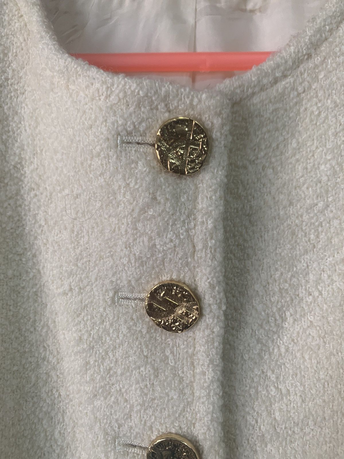 Yves Saint Laurent Vtg YSL Yves Saint Laurent Tweed Style Jacket Size XS / US 0-2 / IT 36-38 - 3 Thumbnail