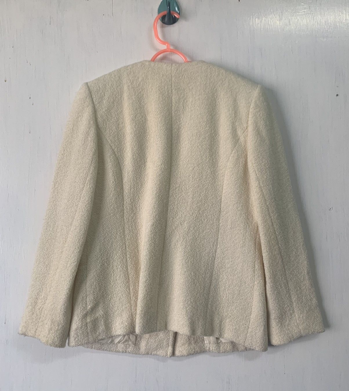 Yves Saint Laurent Vtg YSL Yves Saint Laurent Tweed Style Jacket Size XS / US 0-2 / IT 36-38 - 2 Thumbnail