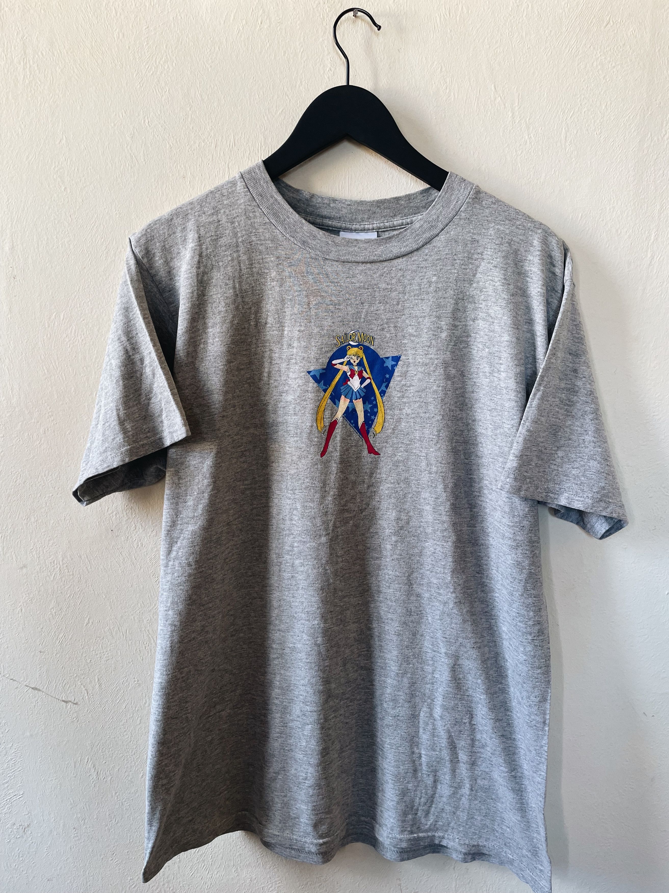 Anime × Cartoon Network × Vintage Vintage 1996 Sailor Moon Licensed T-shirt Gray Size US L / EU 52-54 / 3 - 1 Thumbnail