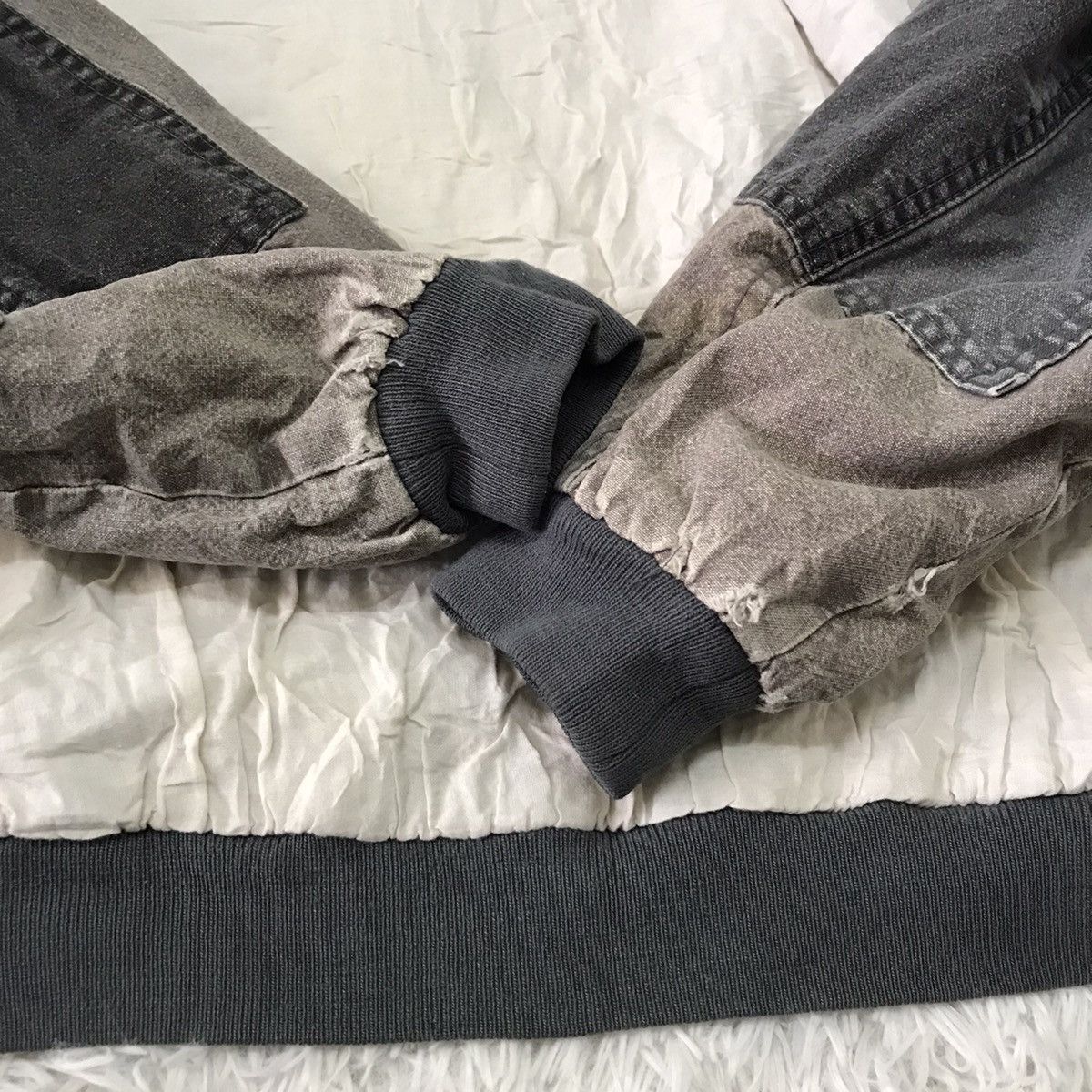 Japanese Brand Distressed mode press agency x Rollin thirty jacket Size US L / EU 52-54 / 3 - 17 Thumbnail