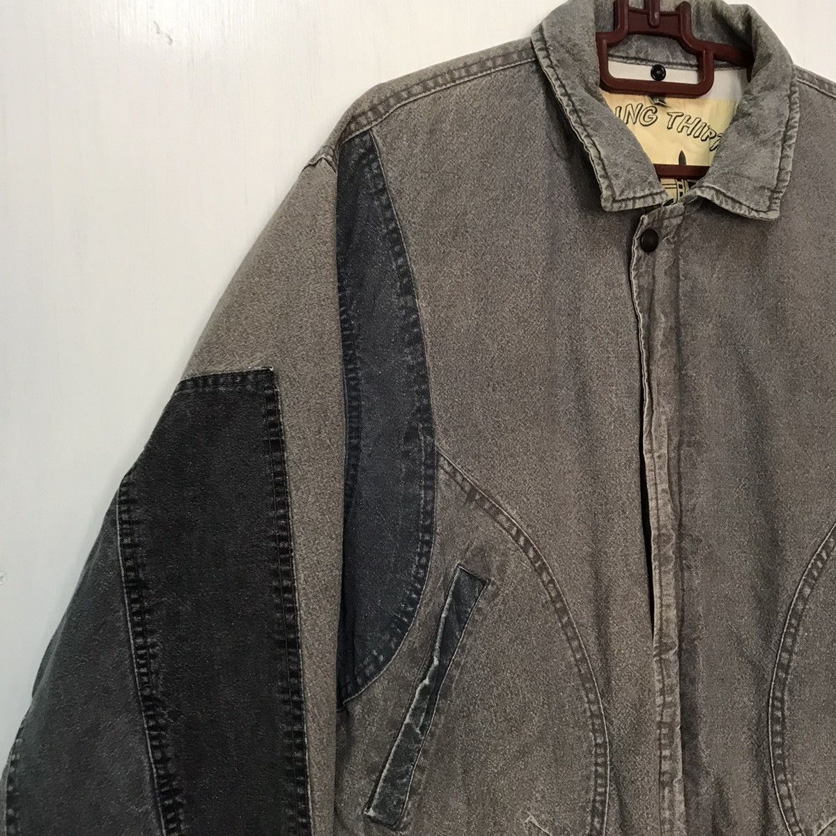 Japanese Brand Distressed mode press agency x Rollin thirty jacket Size US L / EU 52-54 / 3 - 3 Thumbnail