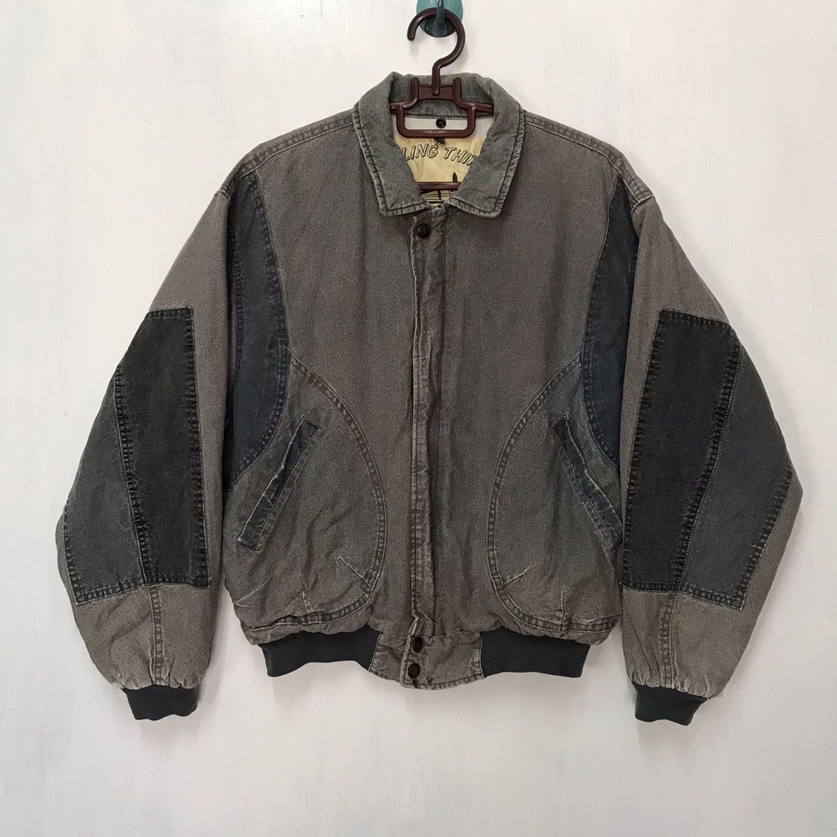 Japanese Brand Distressed mode press agency x Rollin thirty jacket Size US L / EU 52-54 / 3 - 1 Thumbnail