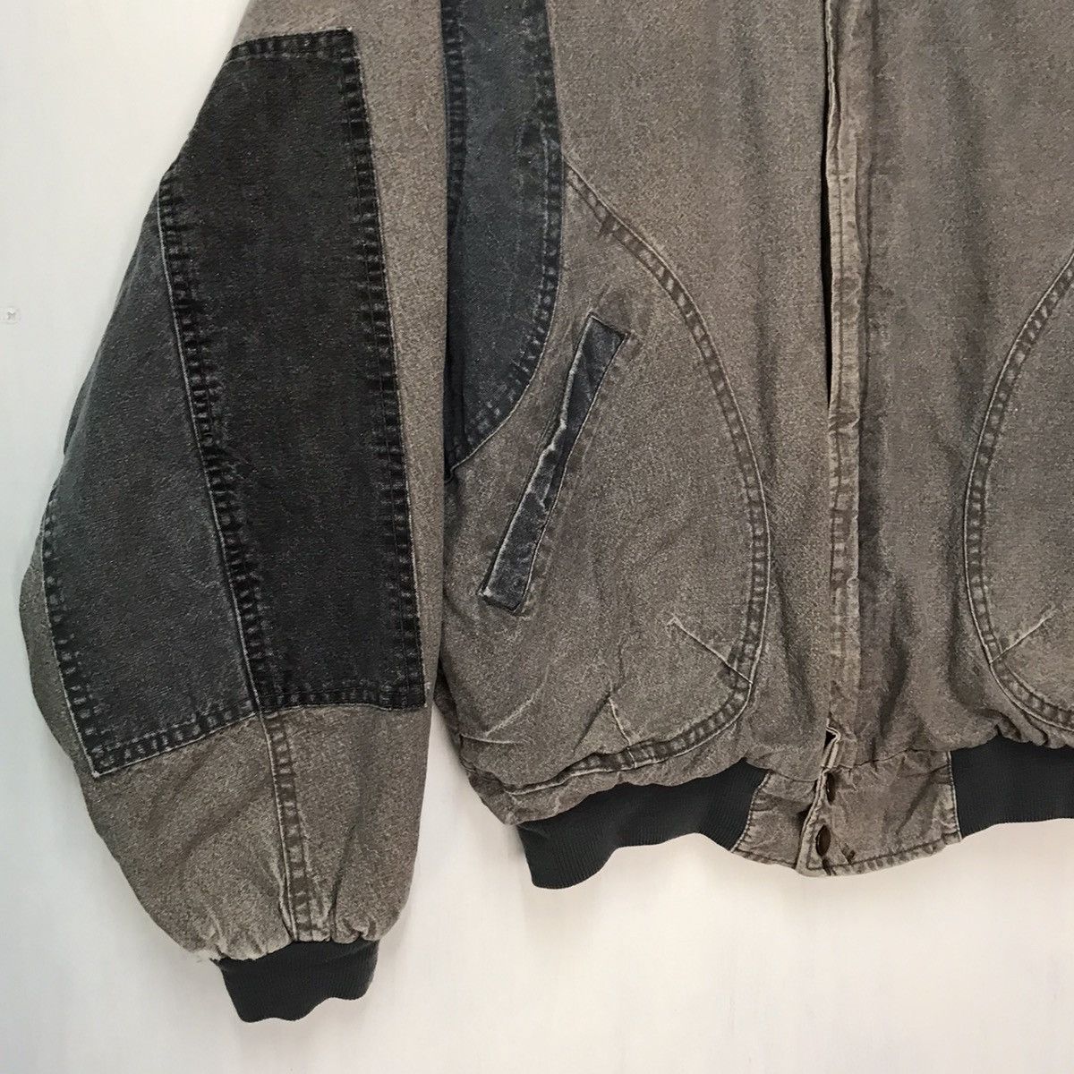 Japanese Brand Distressed mode press agency x Rollin thirty jacket Size US L / EU 52-54 / 3 - 4 Thumbnail
