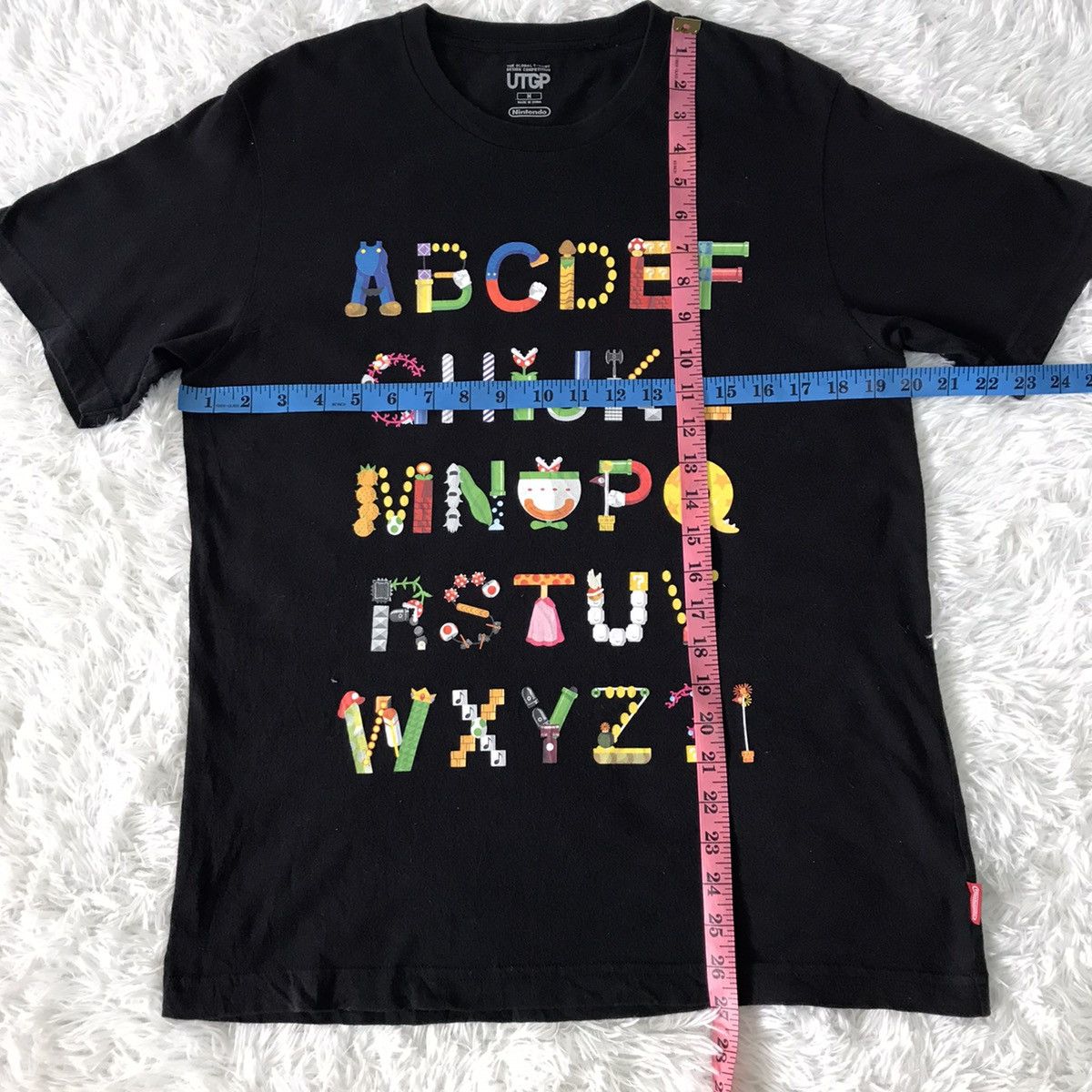 Nintendo × Uniqlo The global tshirt design competition nintendo tshirt Size US M / EU 48-50 / 2 - 16 Thumbnail