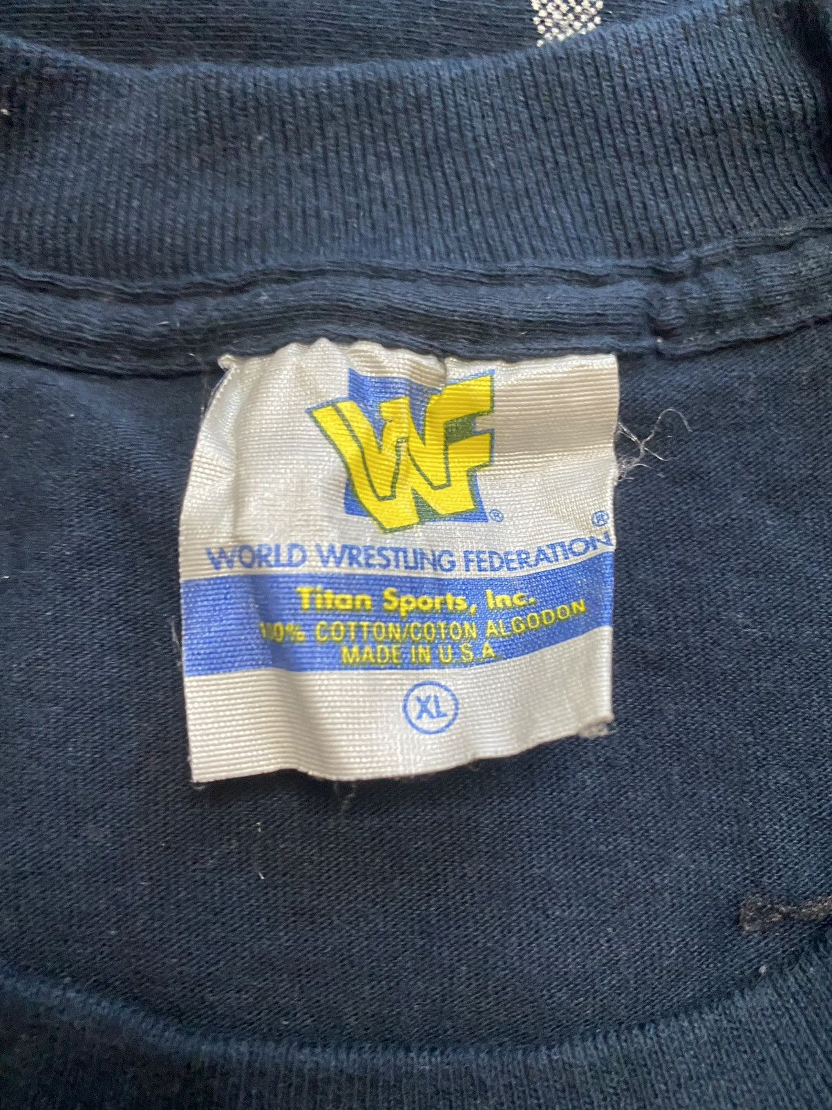 Vintage × WWF Vintage Rare 1996 WWF Shawn Michaels Zebra Print AOP T-Shirt Size US XL / EU 56 / 4 - 5 Thumbnail
