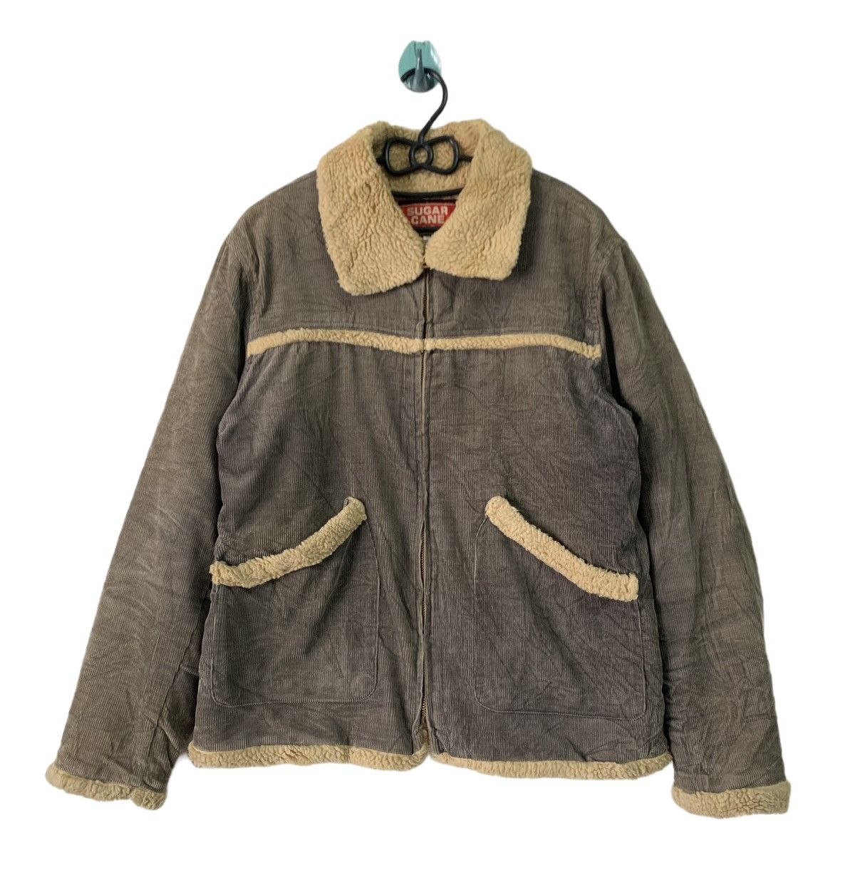 Sugar Cane Sugar Cane California Ranch Wear Sherpa Jacket Size US M / EU 48-50 / 2 - 1 Thumbnail
