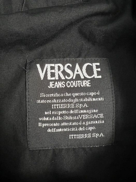 Versace Vintage Versace Jeans Couture Black Pants GTMPT225 Size 27" / US 4 / IT 40 - 7 Thumbnail