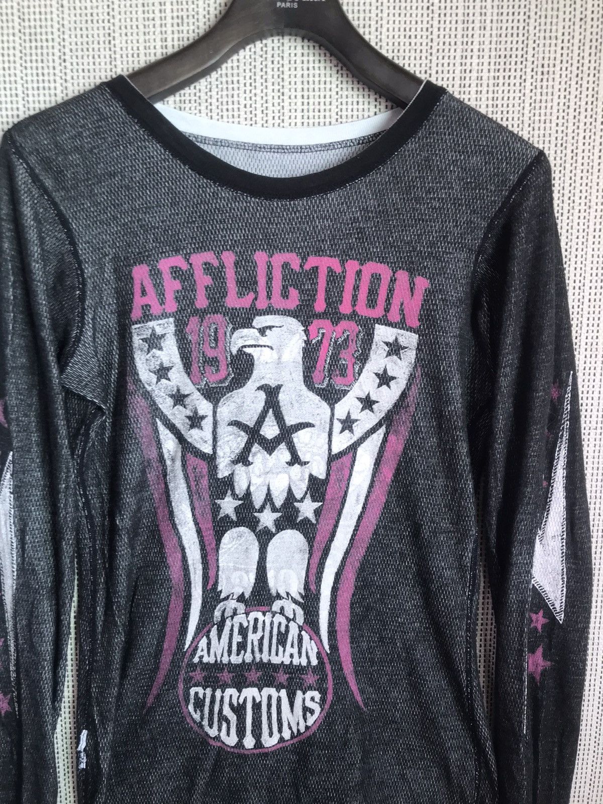 Affliction ‼️AFFLICTION AMERICAN CUSTOMS REVERSIBLE TSHIRT LONGSLEEVE‼️ Size US M / EU 48-50 / 2 - 4 Thumbnail