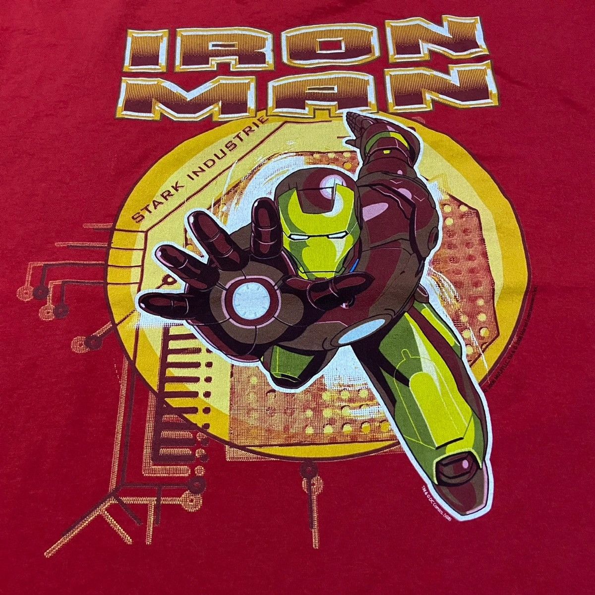 Marvel Comics Vintage iron man tshirt by dc comics marvel Size US XL / EU 56 / 4 - 2 Thumbnail