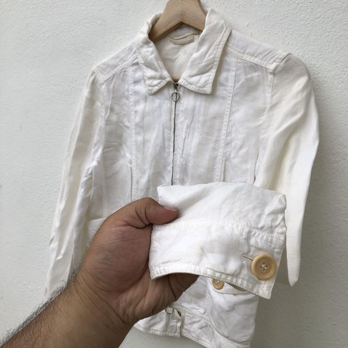 Other MARELLA CROPPED JACKET MADE IN ITALY RY ZIPPER Size US S / EU 44-46 / 1 - 5 Thumbnail