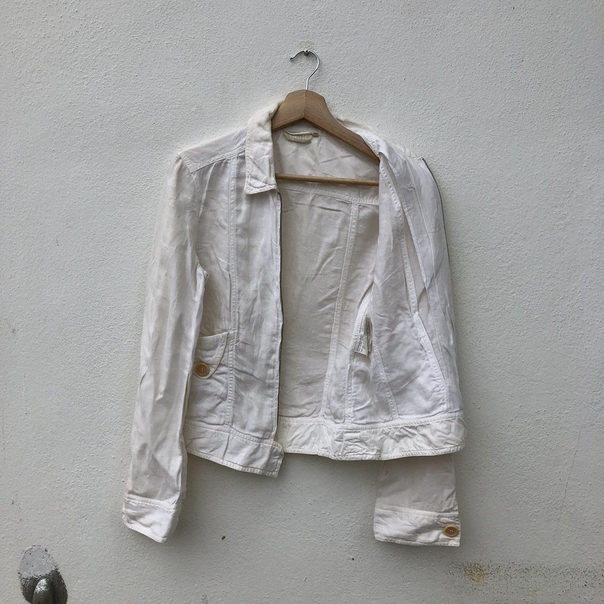 Other MARELLA CROPPED JACKET MADE IN ITALY RY ZIPPER Size US S / EU 44-46 / 1 - 9 Thumbnail