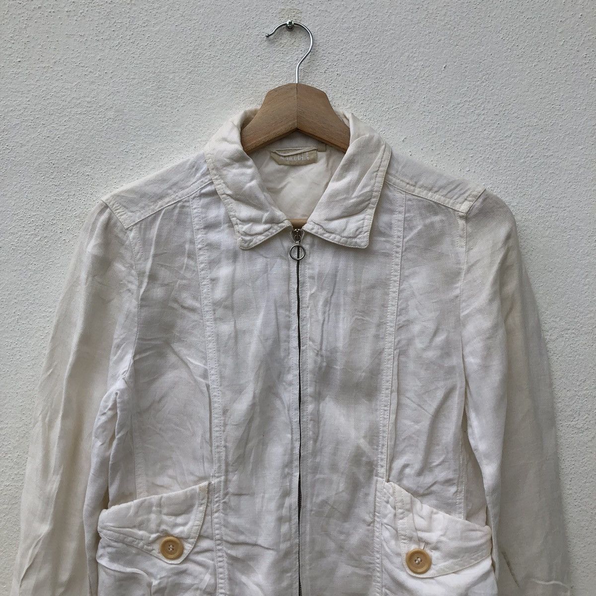 Other MARELLA CROPPED JACKET MADE IN ITALY RY ZIPPER Size US S / EU 44-46 / 1 - 3 Thumbnail