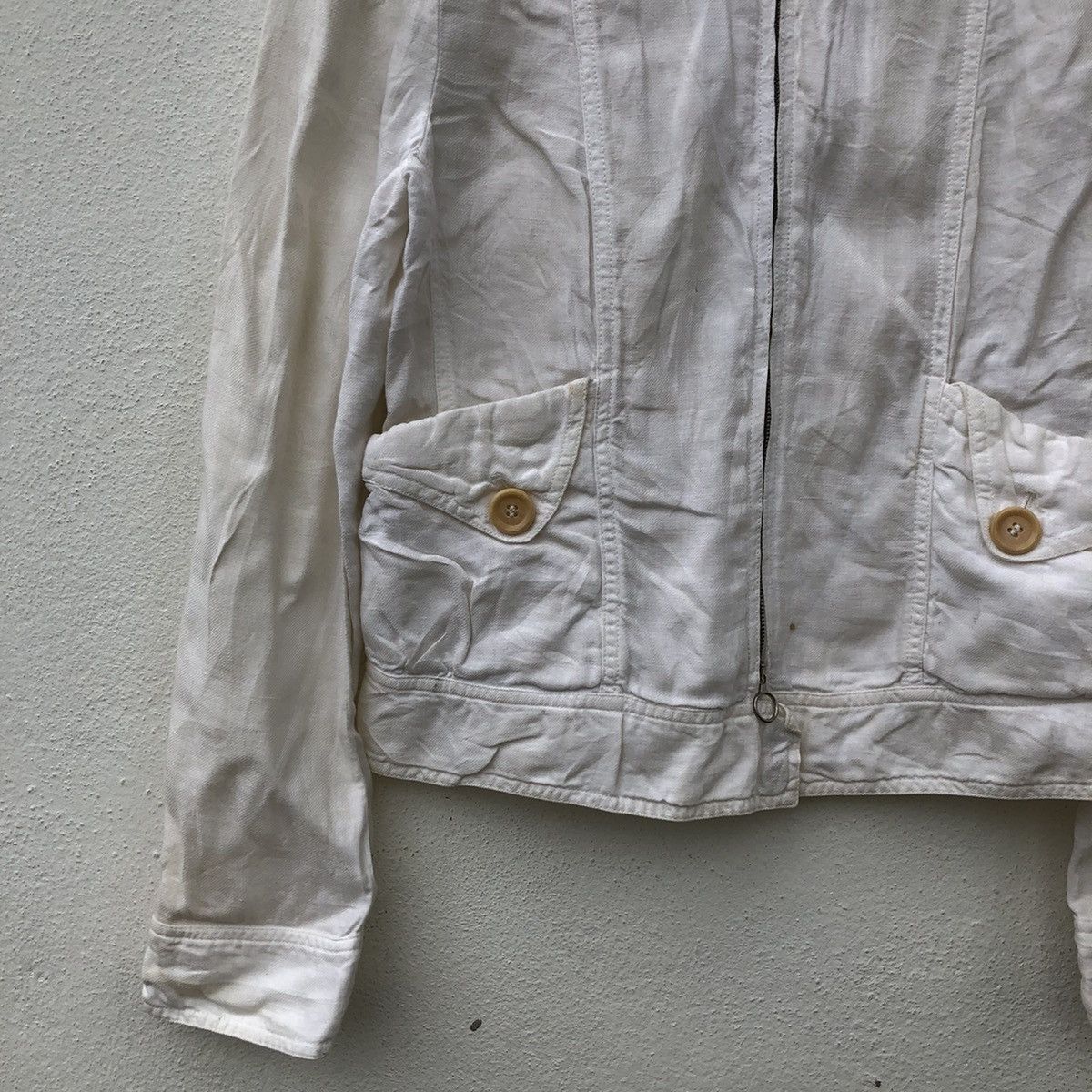 Other MARELLA CROPPED JACKET MADE IN ITALY RY ZIPPER Size US S / EU 44-46 / 1 - 4 Thumbnail