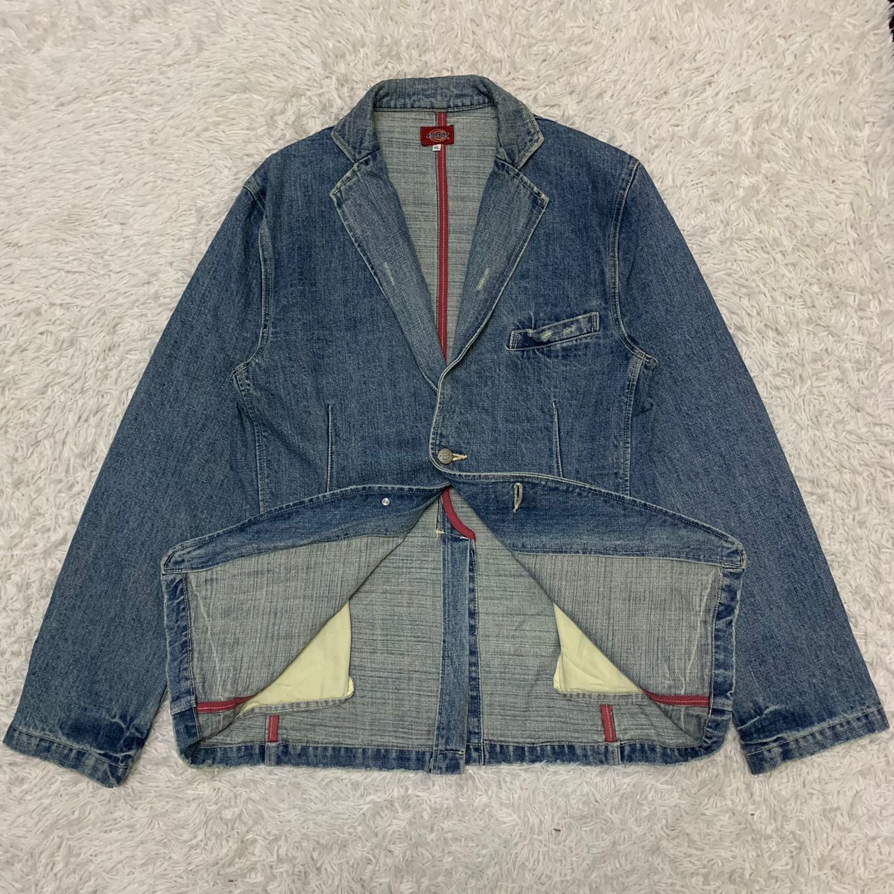 Dickies Dickies Denim Jacket Blouse Size US XL / EU 56 / 4 - 2 Thumbnail