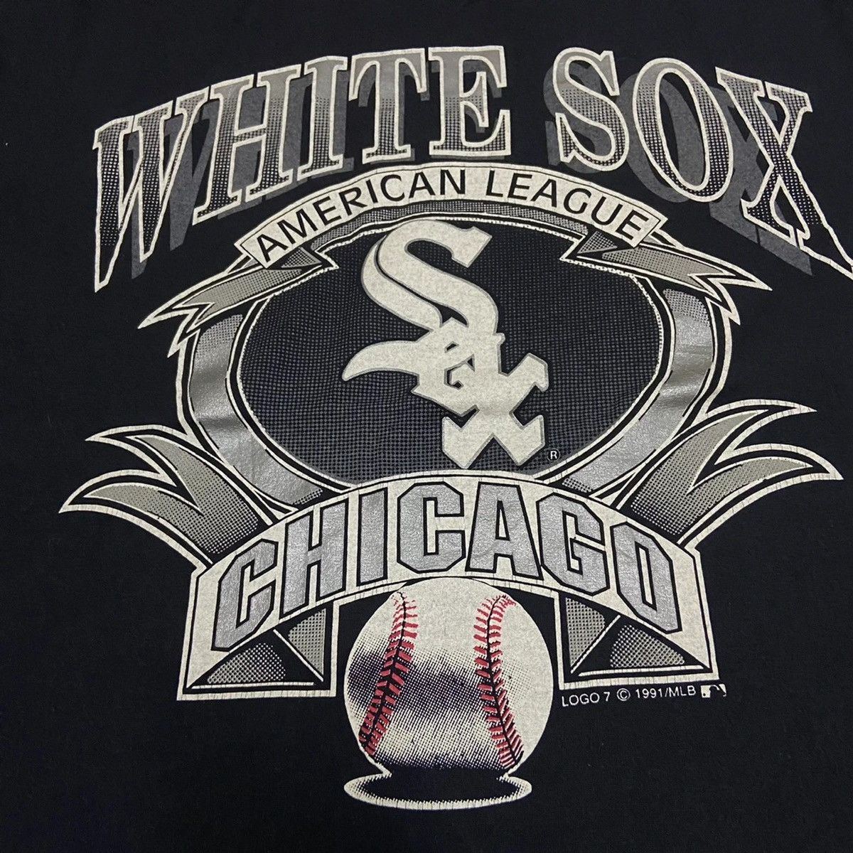 Logo 7 Vintage 90s white sox chicago tshirt by logo 7 Size US L / EU 52-54 / 3 - 2 Thumbnail