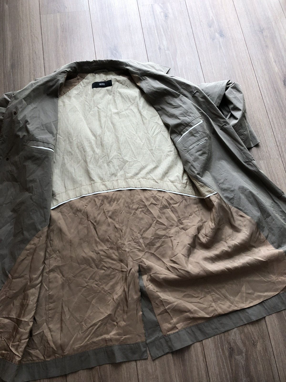 Hugo Boss Hugo Boss slim fit long coat jacket Size US L / EU 52-54 / 3 - 8 Thumbnail