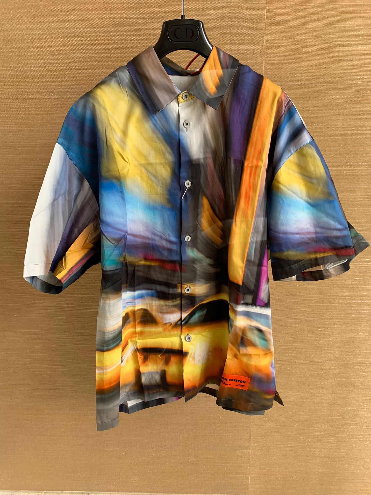 Heron Preston Button Up With Taxi Print All Over Size US L / EU 52-54 / 3 - 1 Thumbnail