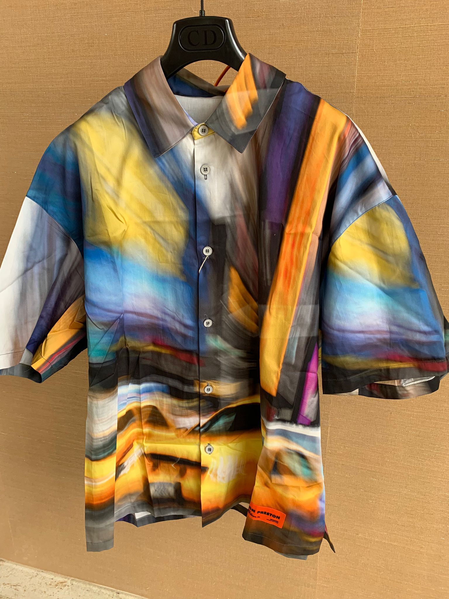 Heron Preston Button Up With Taxi Print All Over Size US L / EU 52-54 / 3 - 2 Thumbnail