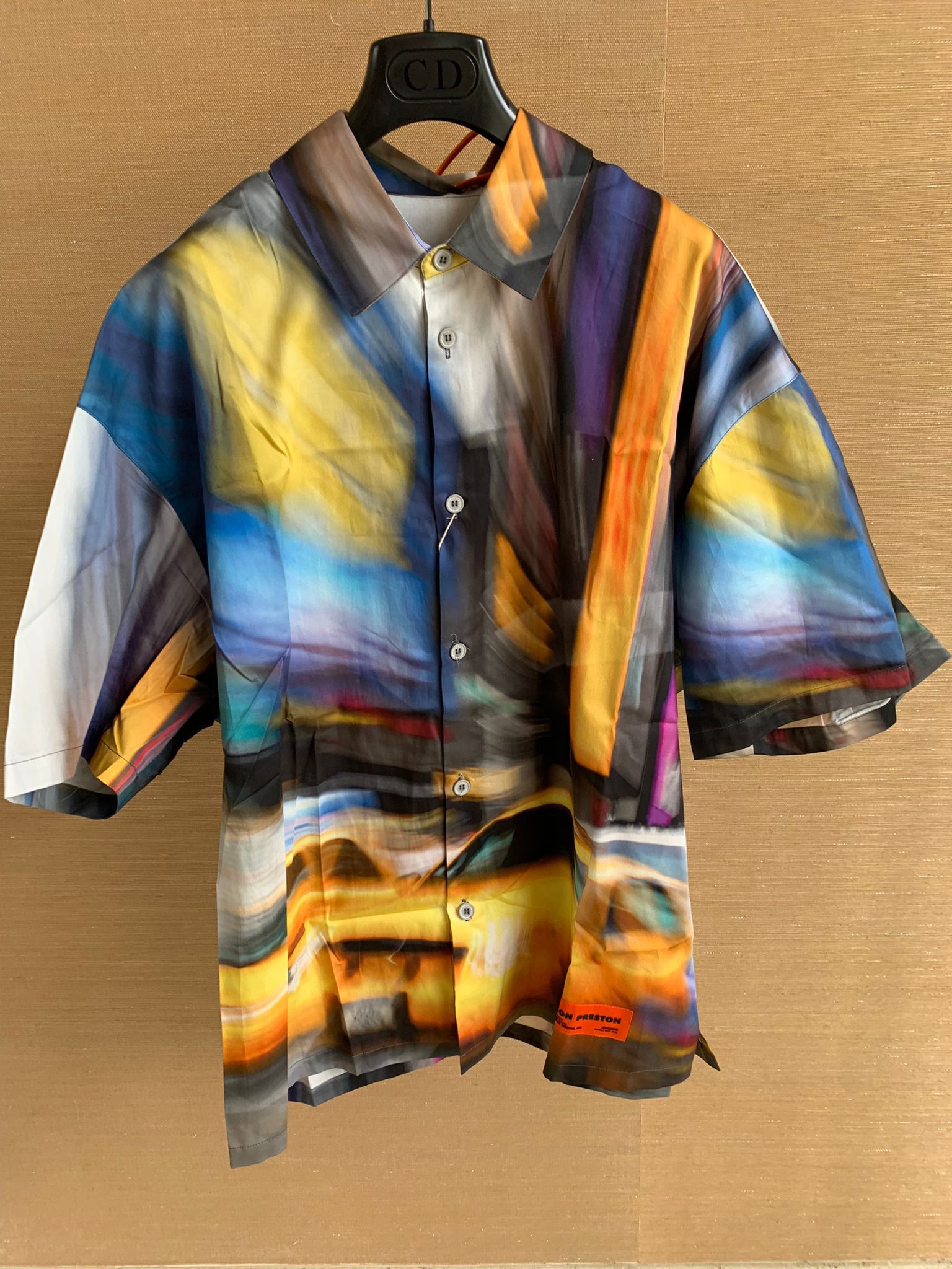 Heron Preston Button Up With Taxi Print All Over Size US L / EU 52-54 / 3 - 9 Thumbnail