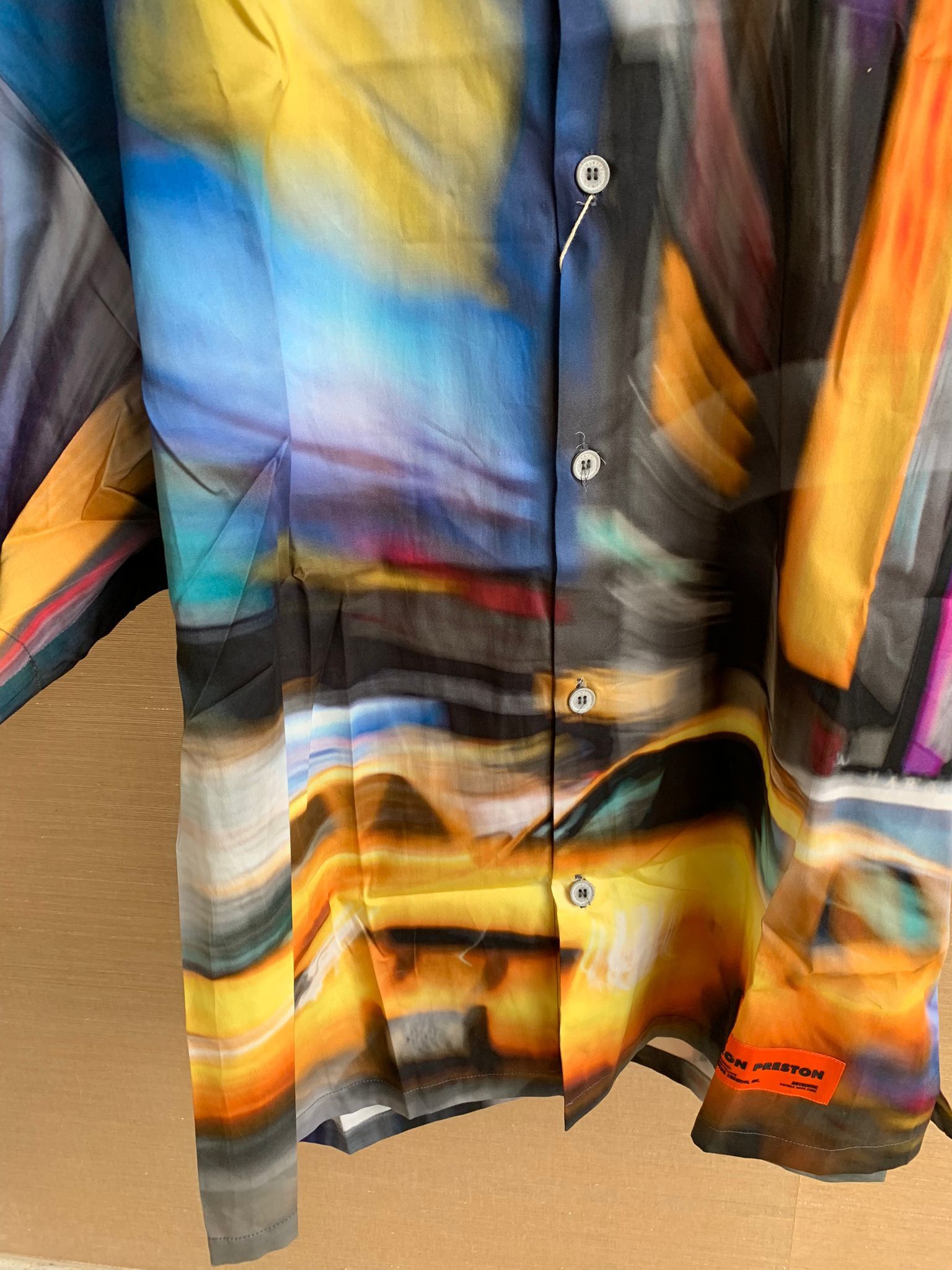 Heron Preston Button Up With Taxi Print All Over Size US L / EU 52-54 / 3 - 3 Thumbnail
