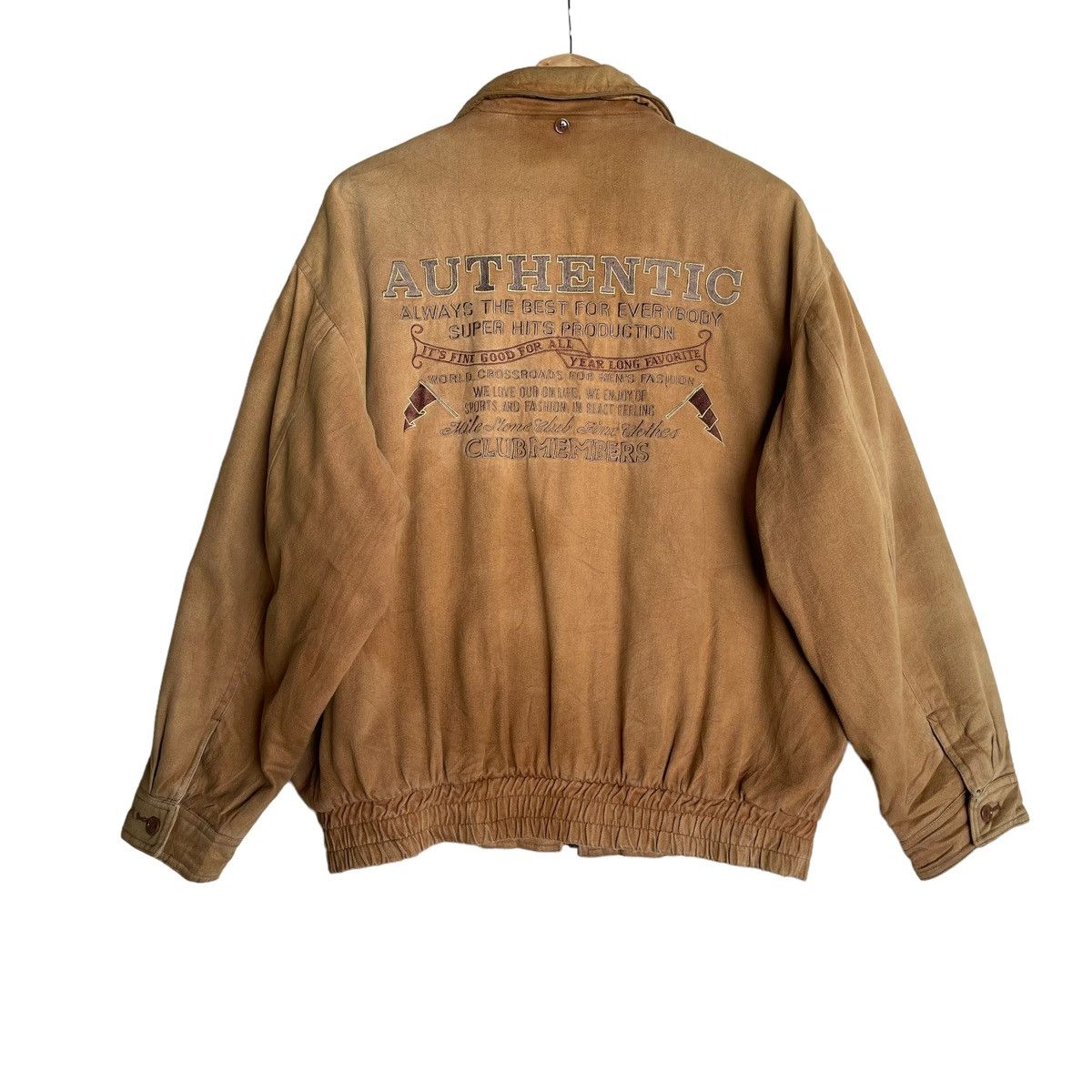 Japanese Brand × Vintage 🔥Vintage Authentic Club Member Sun Faded Nice Design Size US M / EU 48-50 / 2 - 9 Thumbnail