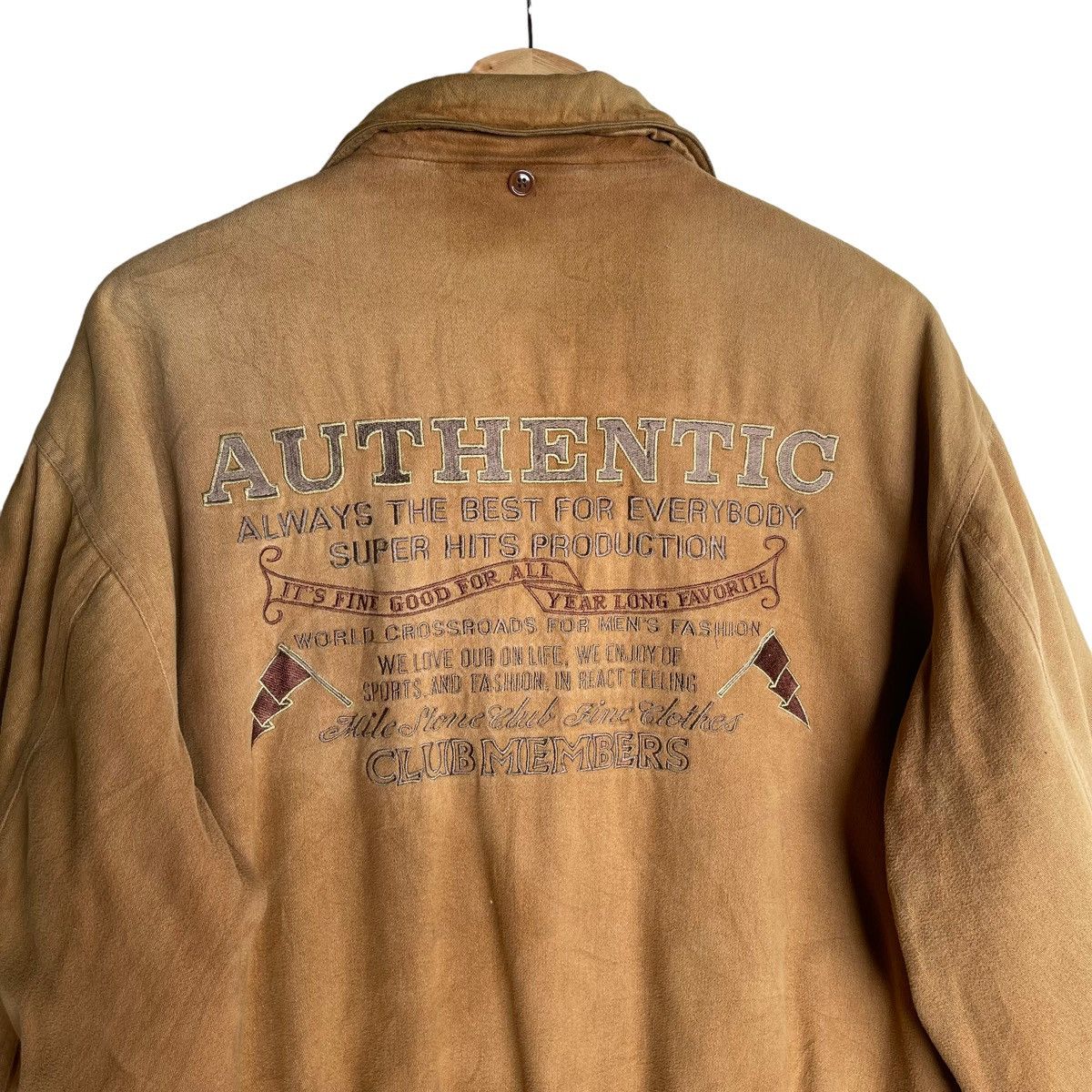 Japanese Brand × Vintage 🔥Vintage Authentic Club Member Sun Faded Nice Design Size US M / EU 48-50 / 2 - 12 Thumbnail
