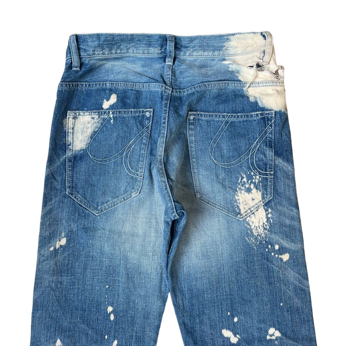 Vintage Japanase brand Nice Design Denim Pants Size US 28 / EU 44 - 8 Thumbnail