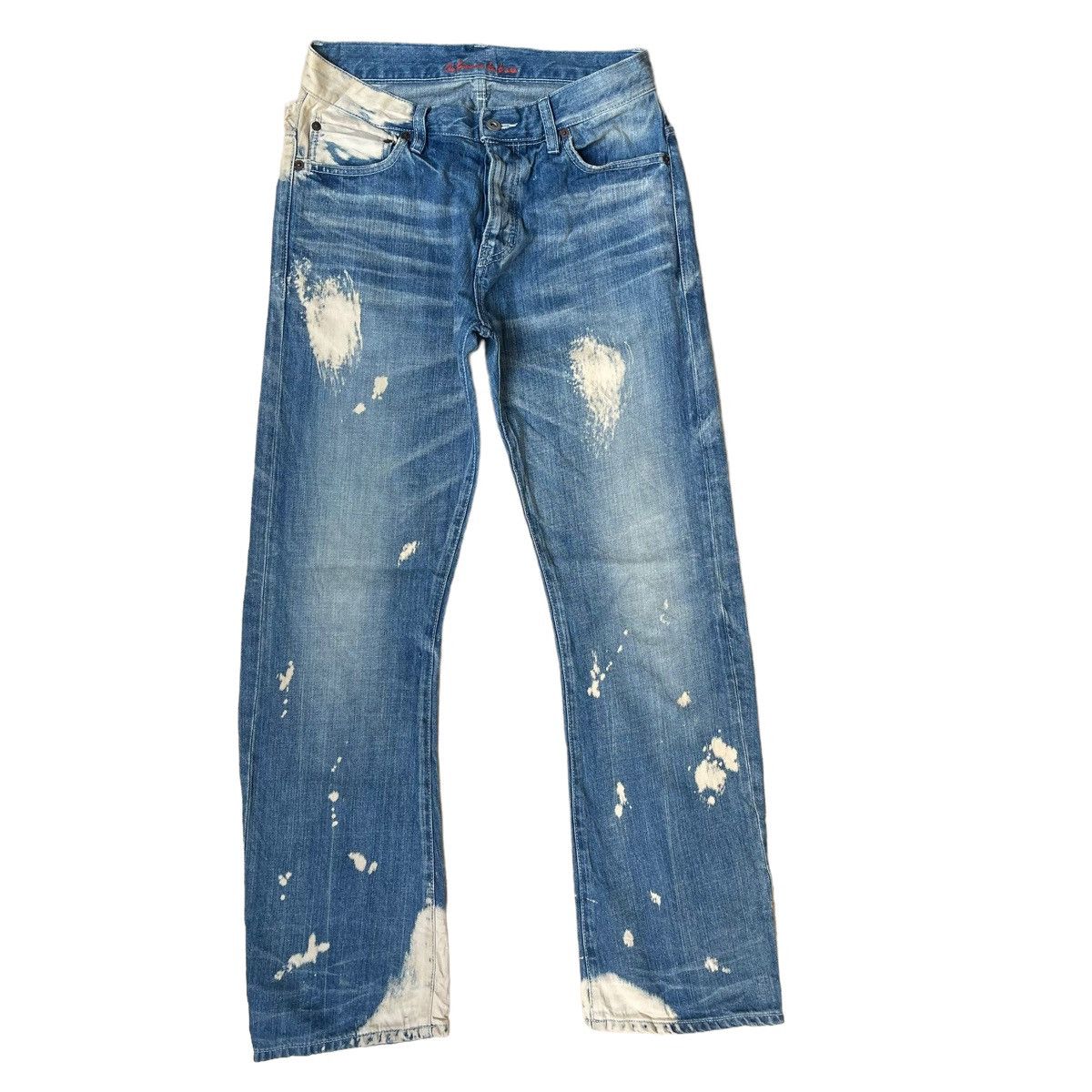 Vintage Japanase brand Nice Design Denim Pants Size US 28 / EU 44 - 2 Thumbnail