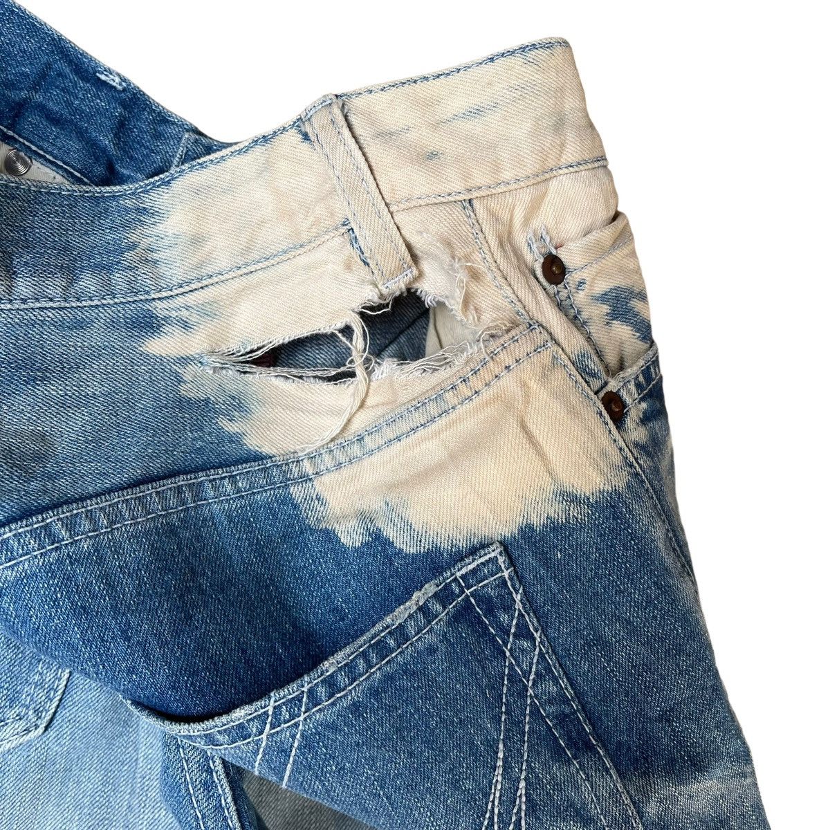 Vintage Japanase brand Nice Design Denim Pants Size US 28 / EU 44 - 11 Thumbnail