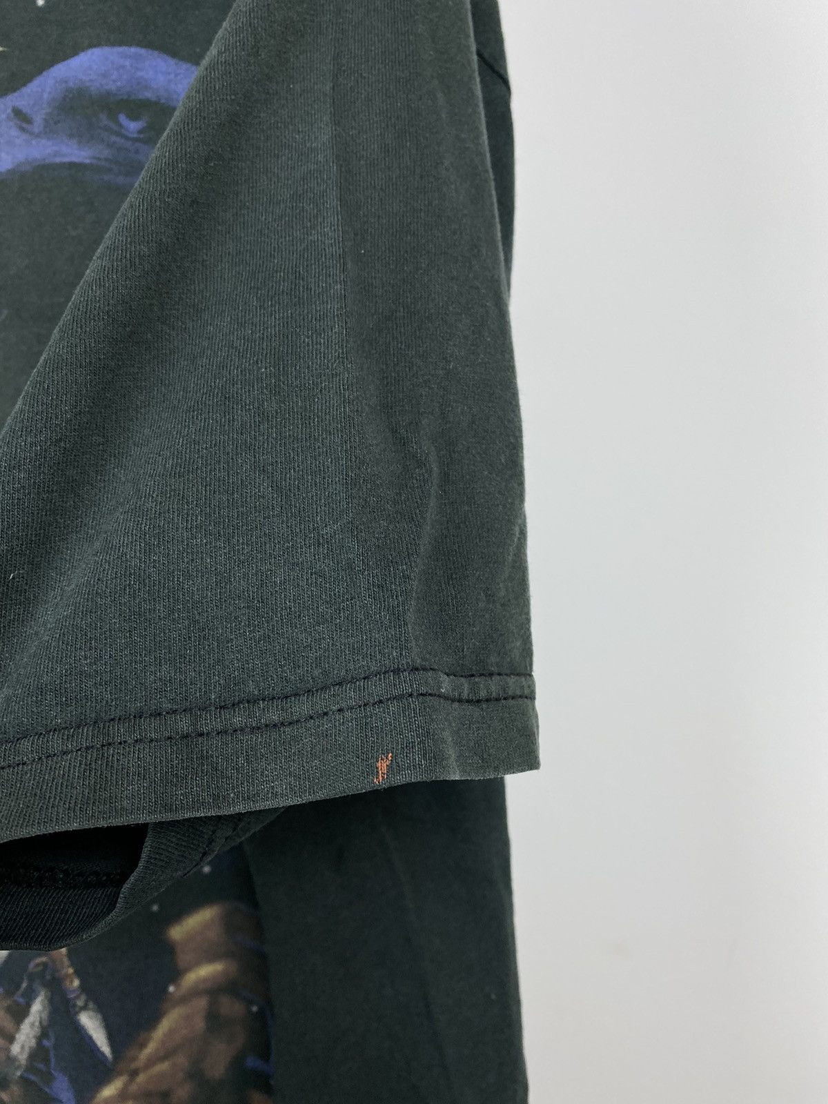 Liquid Blue × Vintage 90s Liquid Blue vintage black full print T-shirt Indian 1998 Size US XL / EU 56 / 4 - 5 Thumbnail