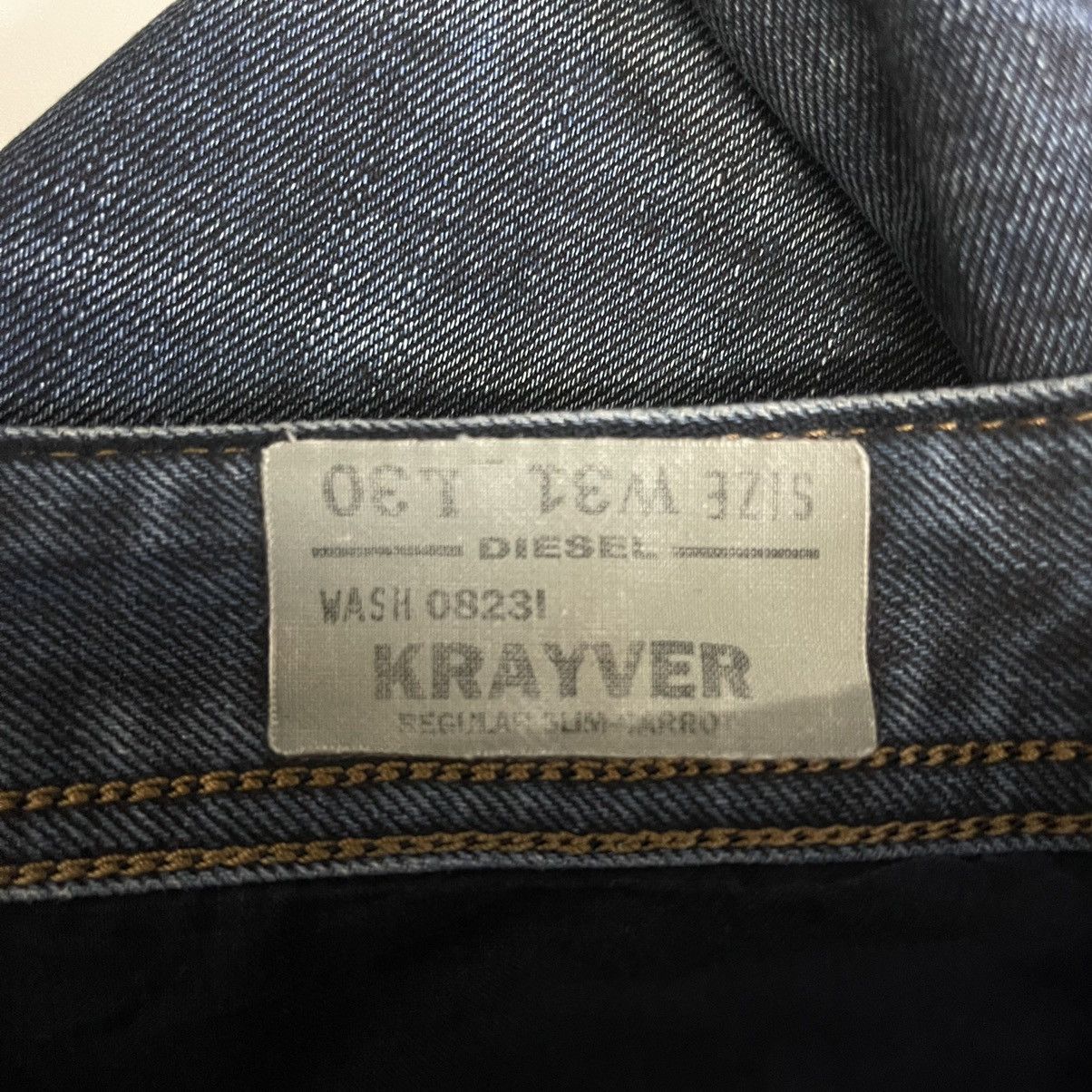 Diesel Diesel Industry Krayver Made In Italy Distressed Denim W 34 Size US 34 / EU 50 - 17 Thumbnail