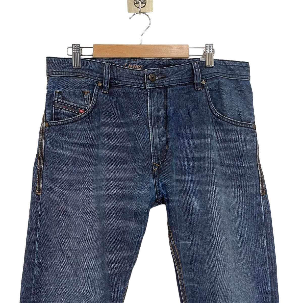 Diesel Diesel Industry Krayver Made In Italy Distressed Denim W 34 Size US 34 / EU 50 - 2 Thumbnail